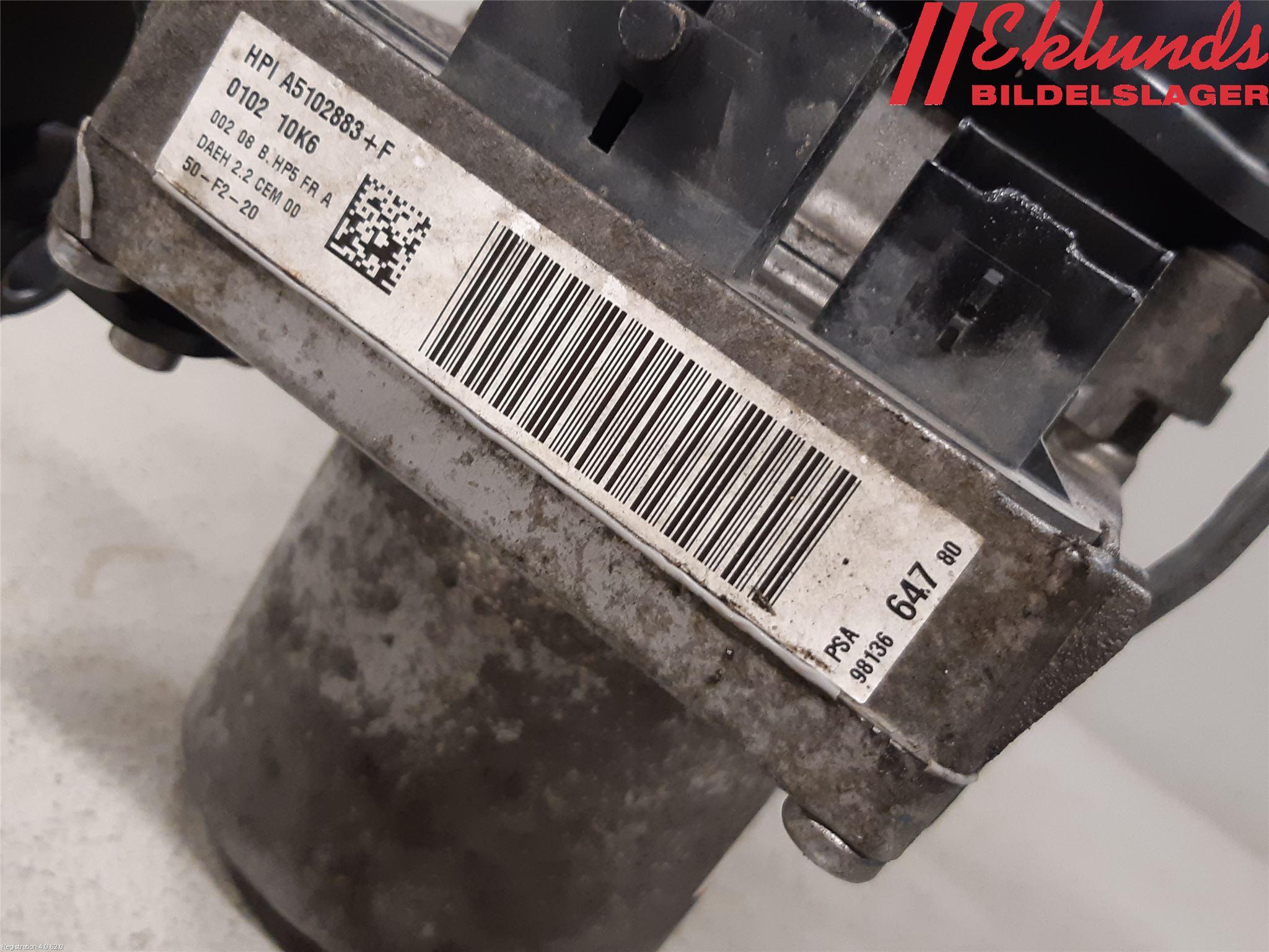 Citroen BERLINGO 08-18 Styrservo Pump Elektrisk