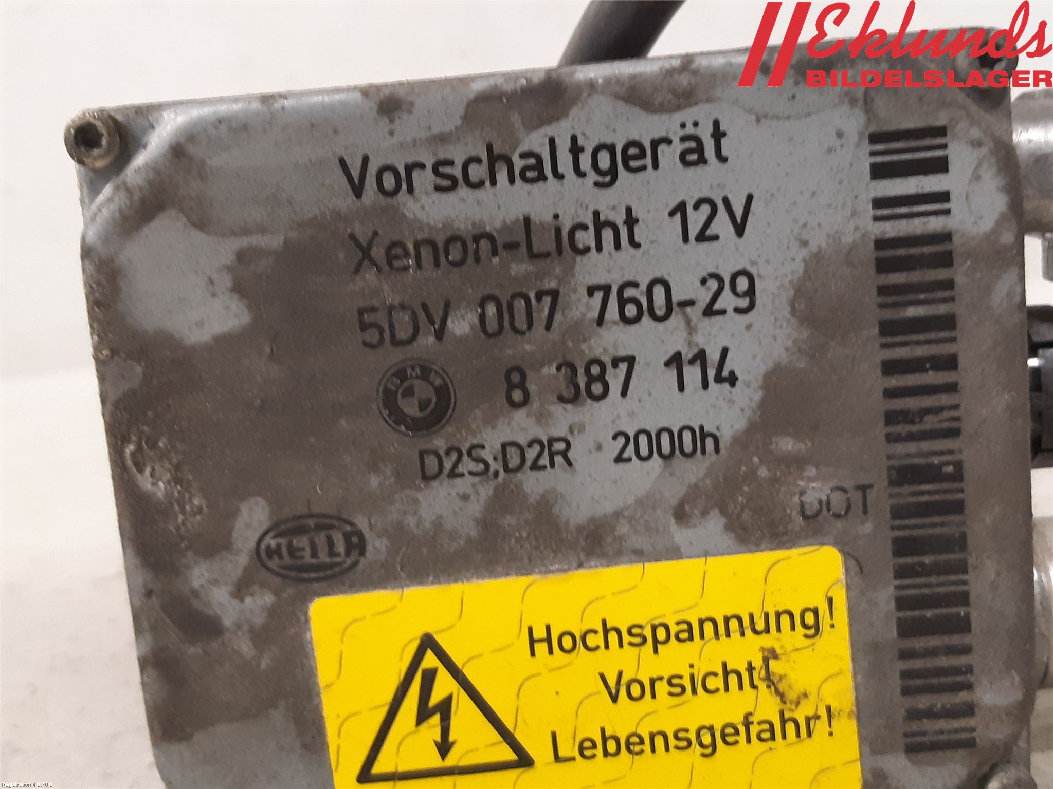 BMW 5 E39 95-04 Styrenhet Strålkastare