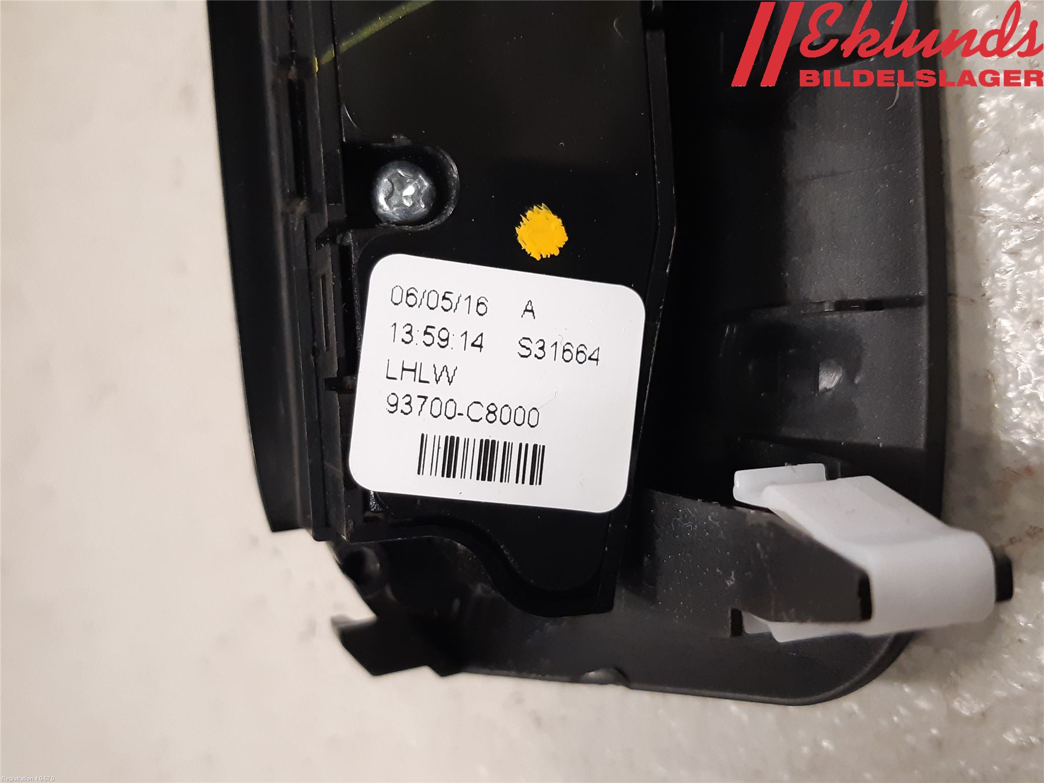 Hyundai i20 GB 15-20 Strömställare Stolvärme
