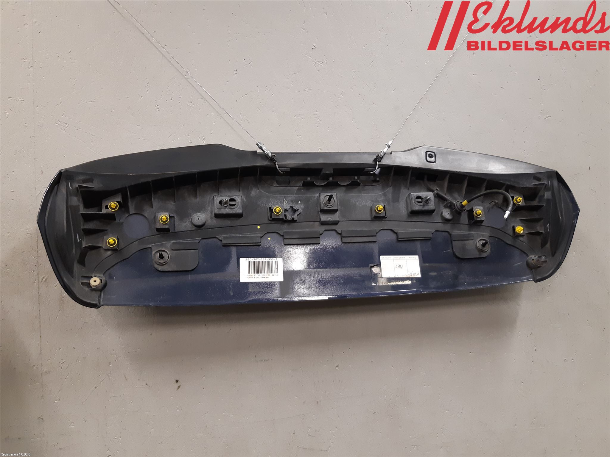 Volvo V40 12-19 Spoiler Baklucka