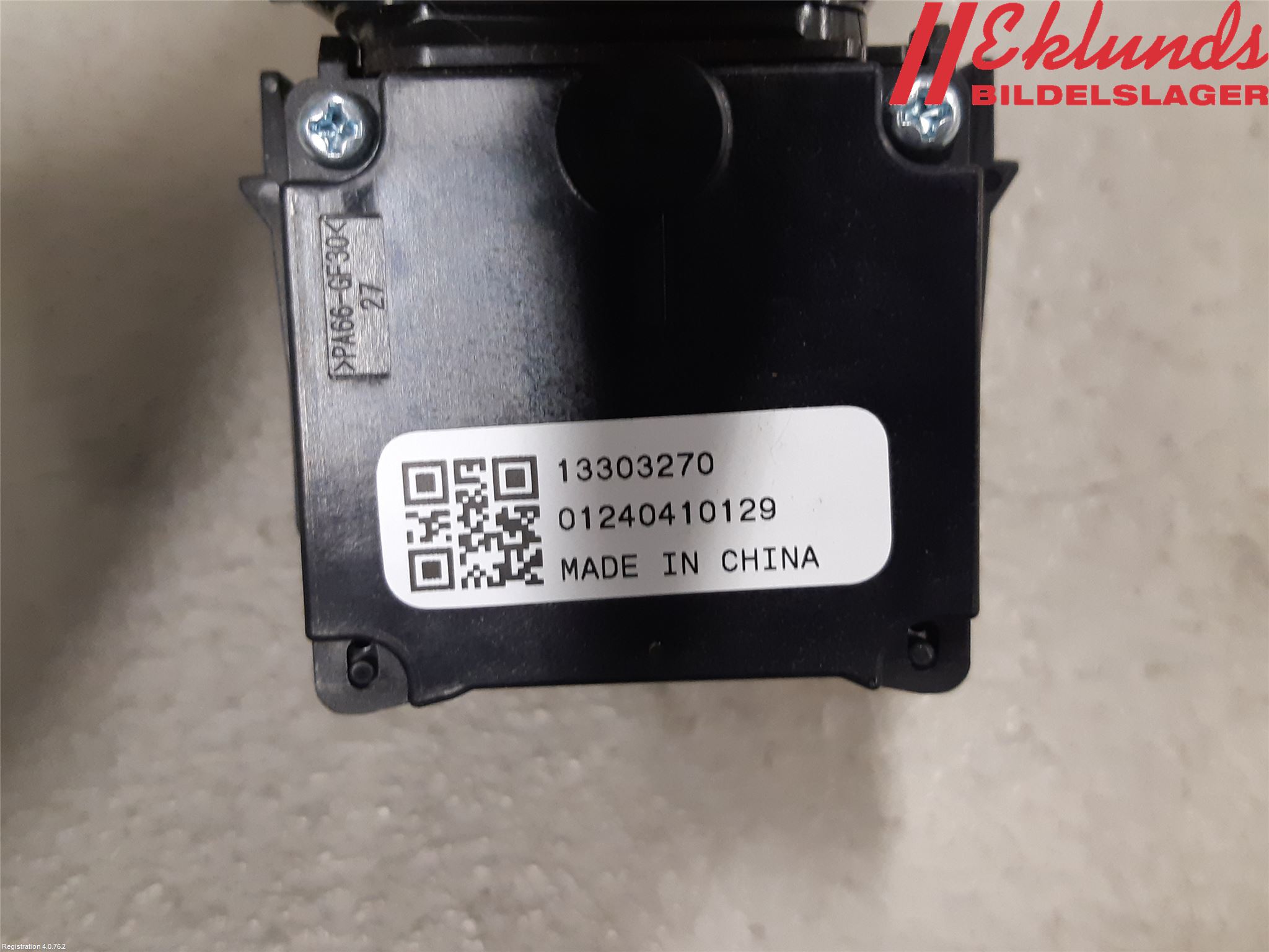 Saab 9-5 10-12 Spak Torkar-Spolomk