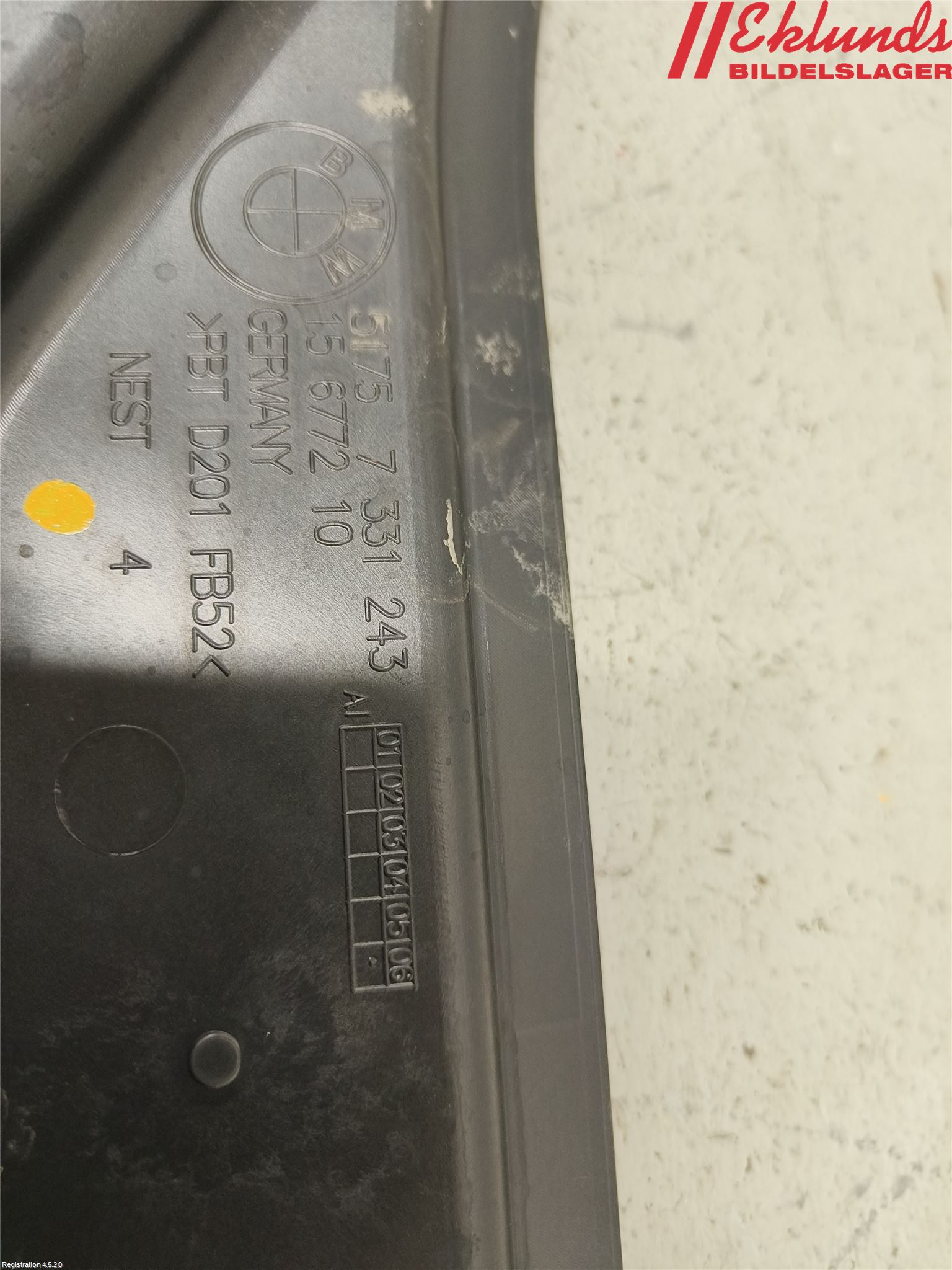 BMW 3 GT F34 13-19 Front Övrigt