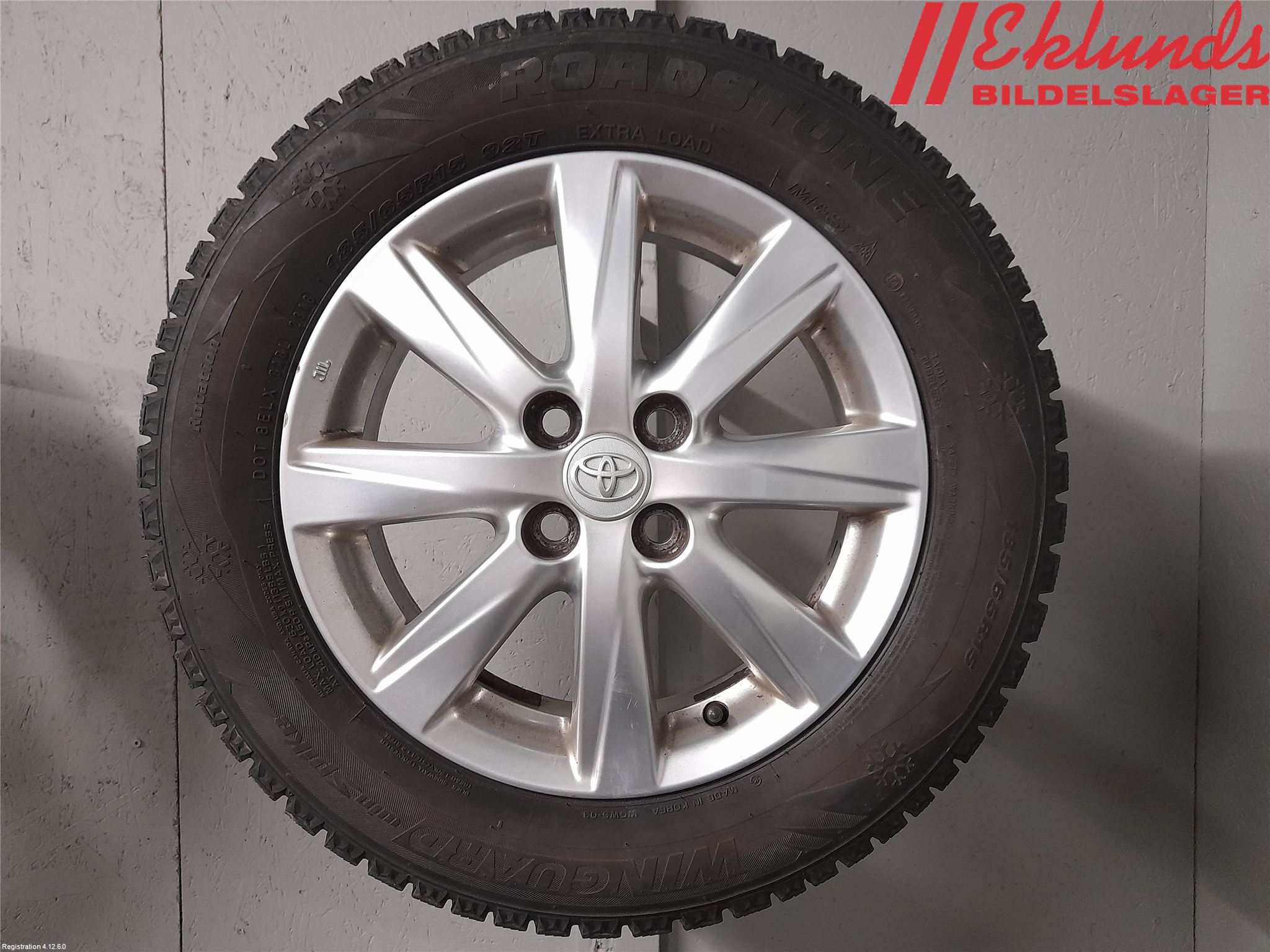 Toyota YARIS XP130 12-14 Vinterdäck Alumfälg 4St