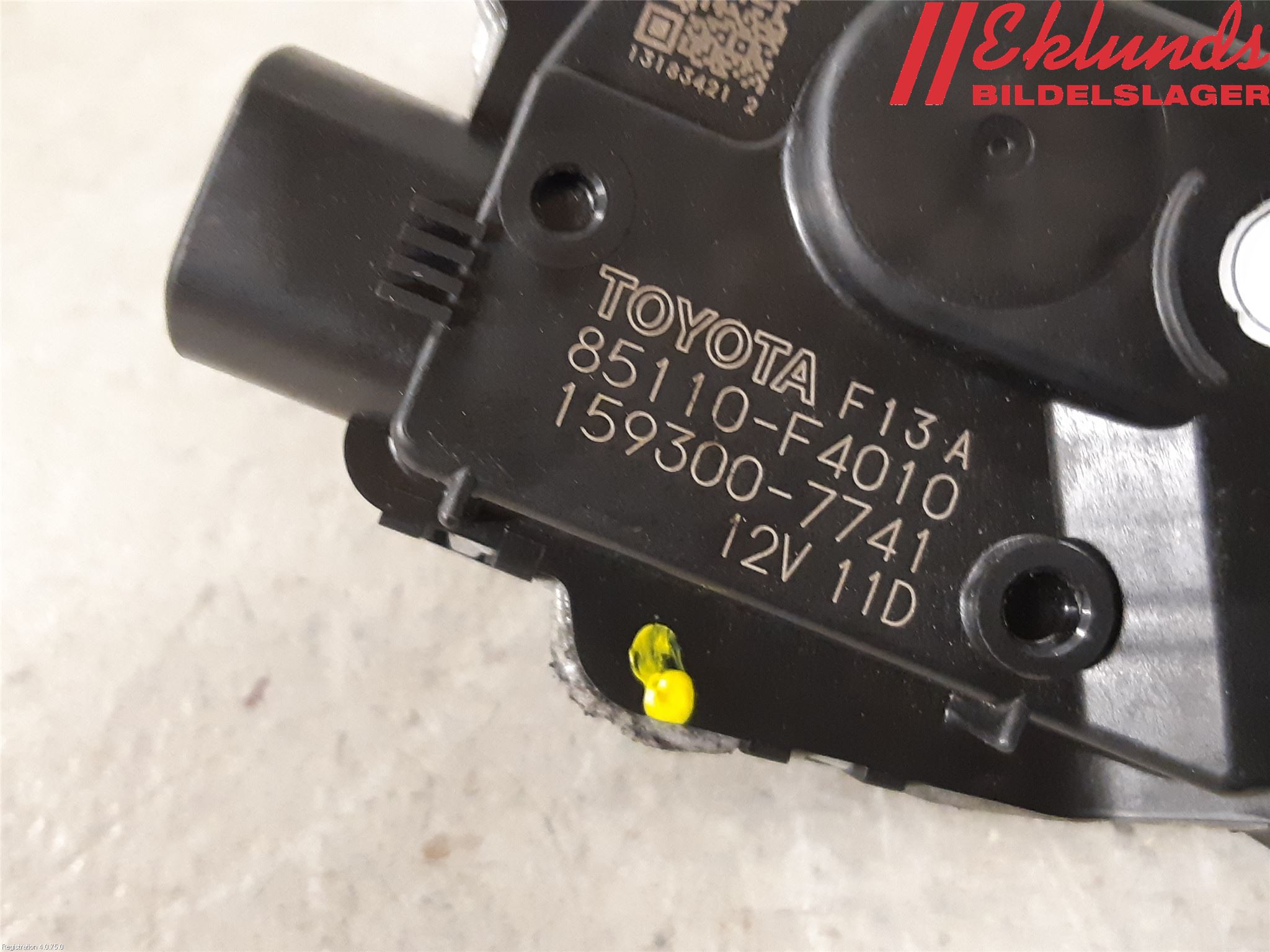 Toyota C-HR 16-23 Torkarmotor Vindruta