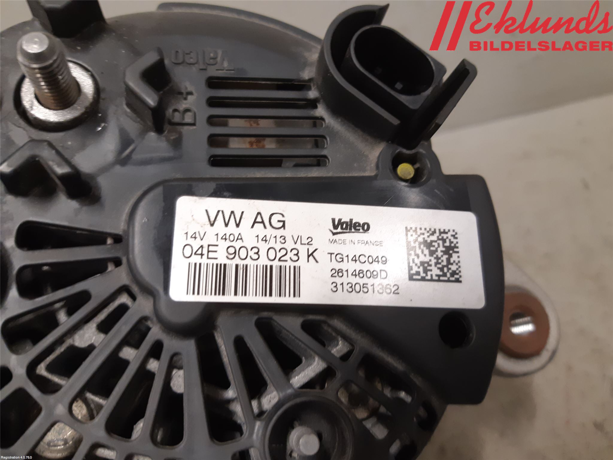 Volkswagen VW GOLF / E-GOLF VII 13-20 Generator