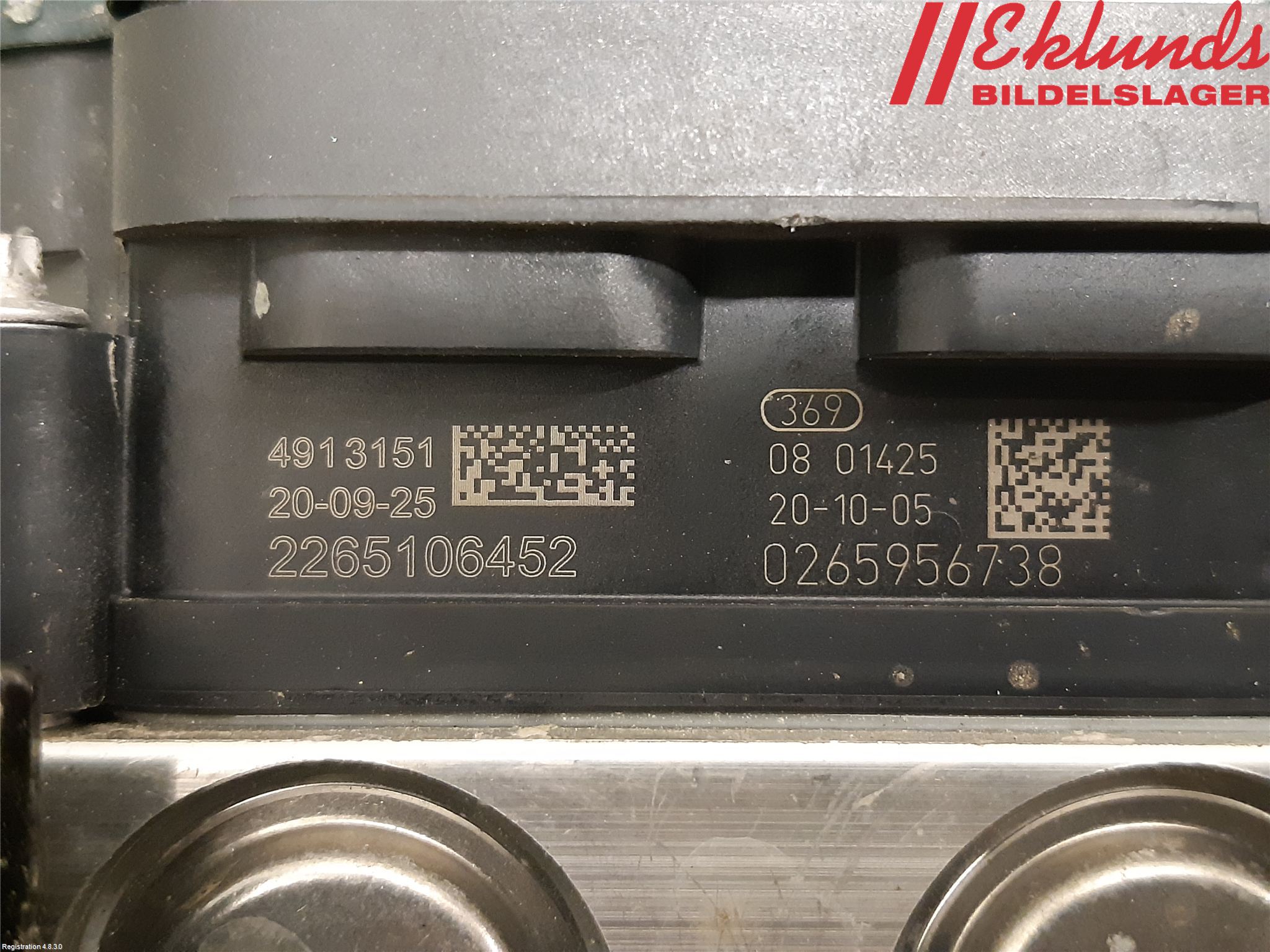 MG ZS EV 20- Abs Hydraulaggregat