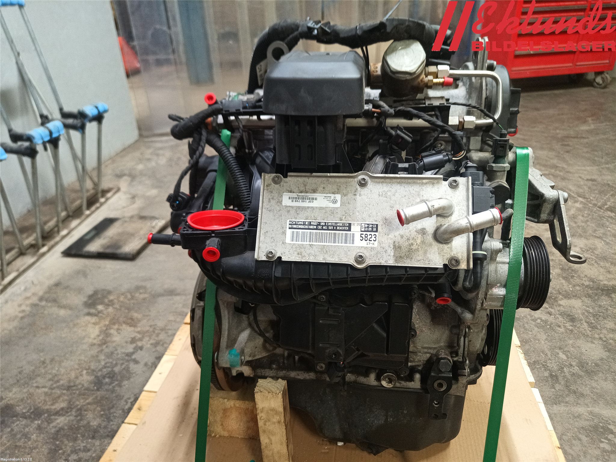 Volkswagen VW POLO 10-17 Motor Bensin