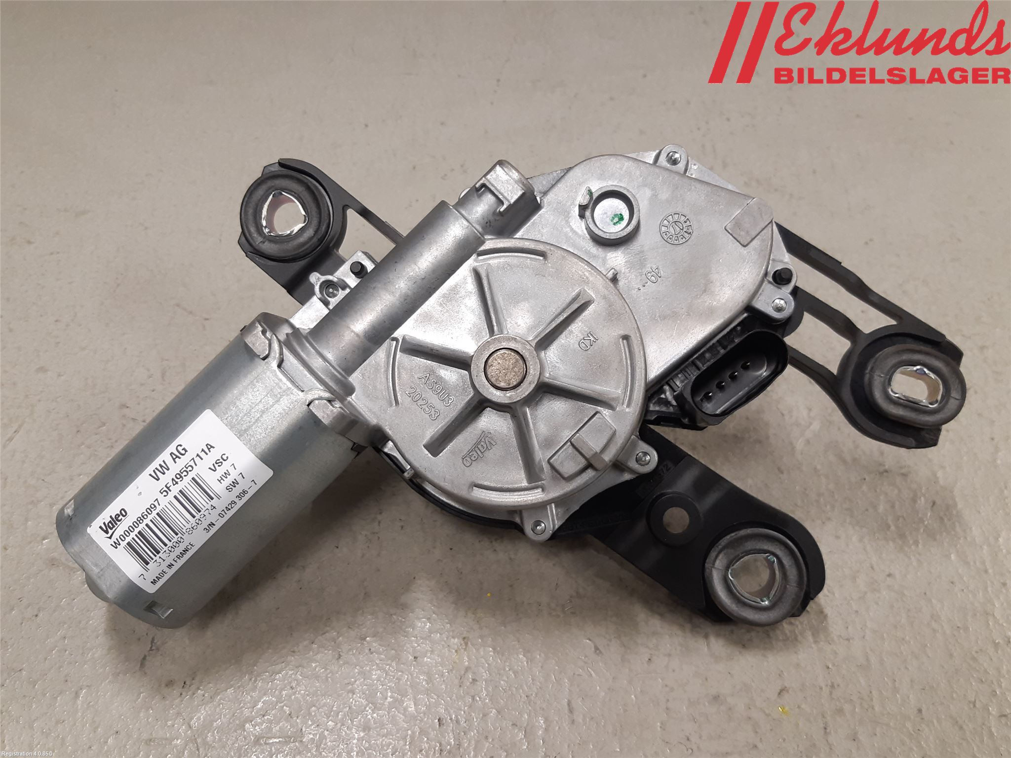 Skoda KODIAQ 17-24 Torkarmotor Baklucka