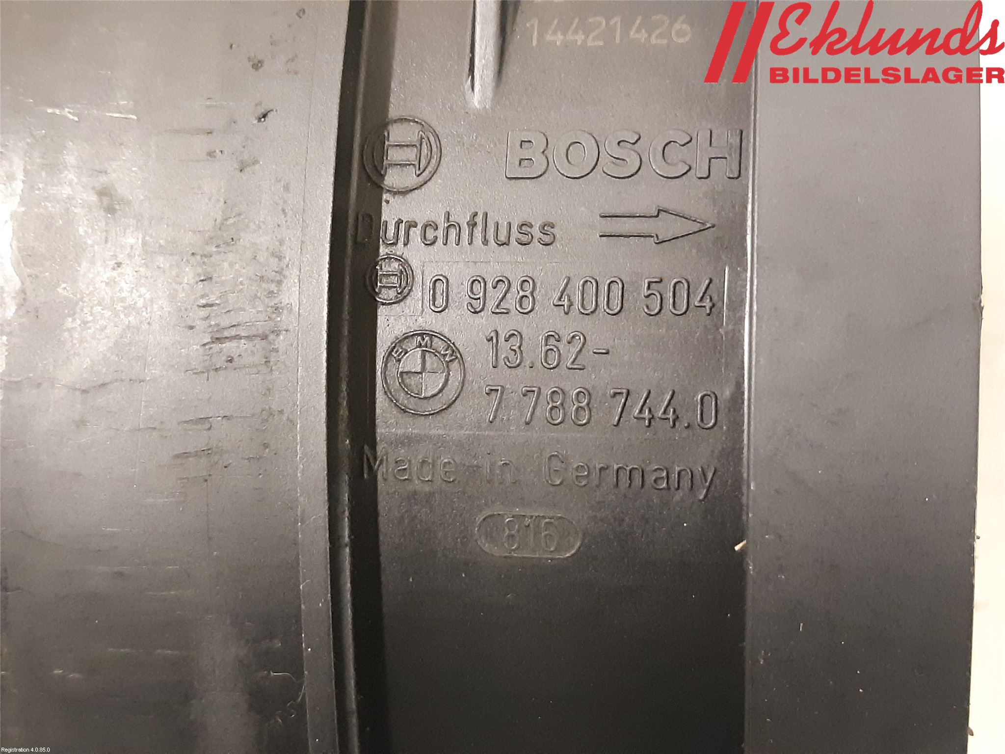 BMW 3 E92/93 Coupé/Cab 05-14 Injluftmassamätare