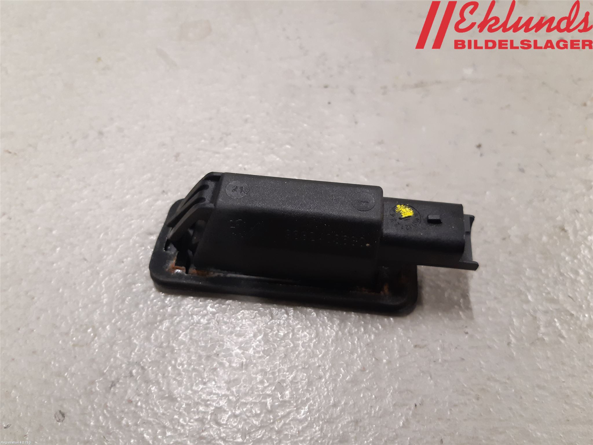 Peugeot 208 12-15 Skylt Belysning