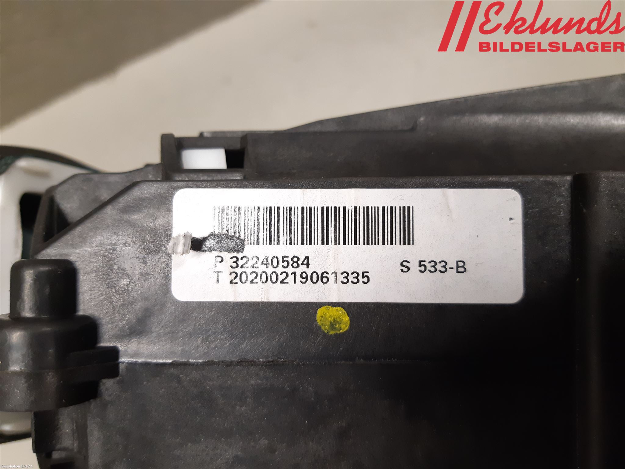 Volvo V60 CROSS COUNTRY 19- Växelspak