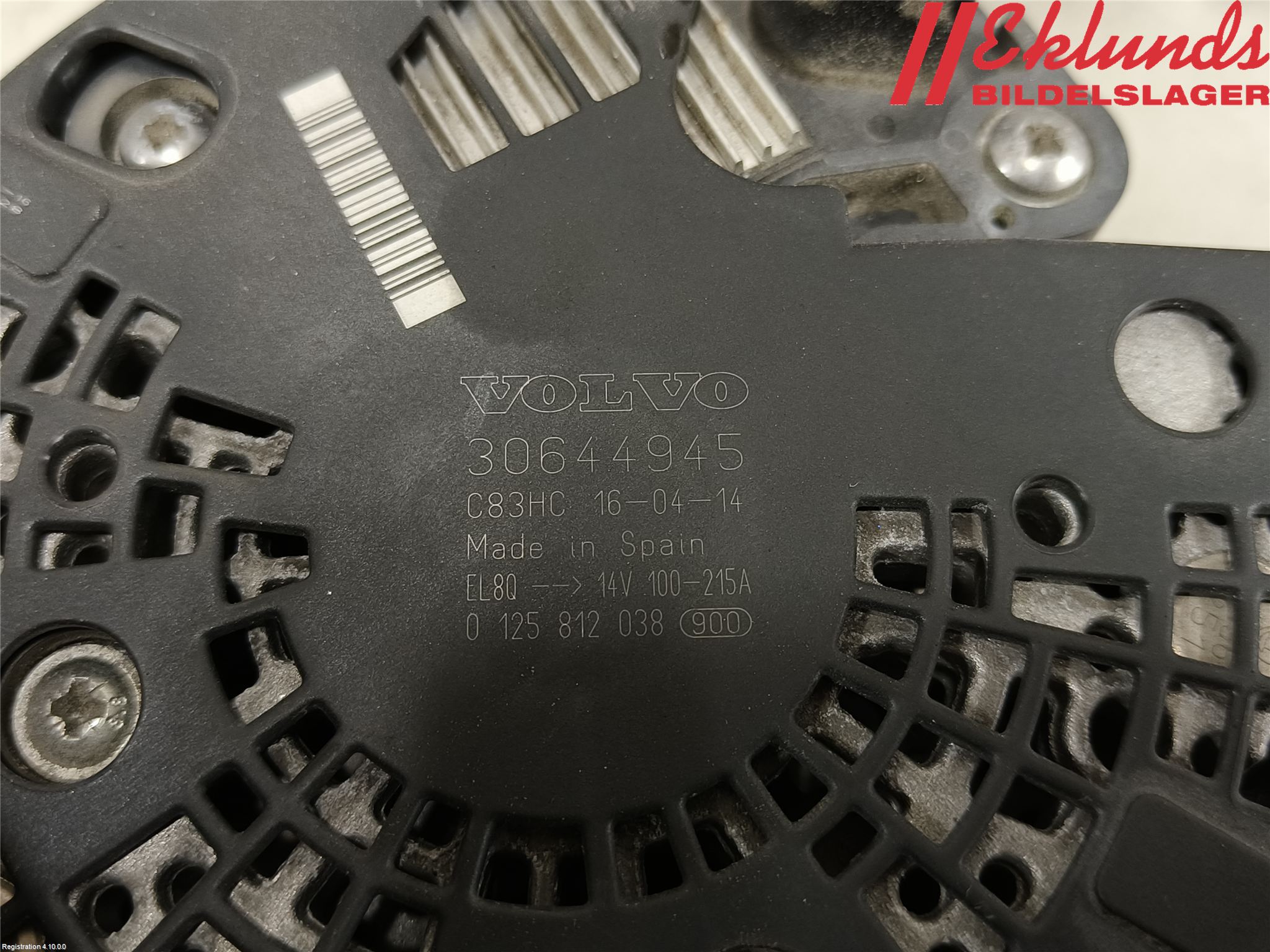 Volvo V40 12-19 Generator