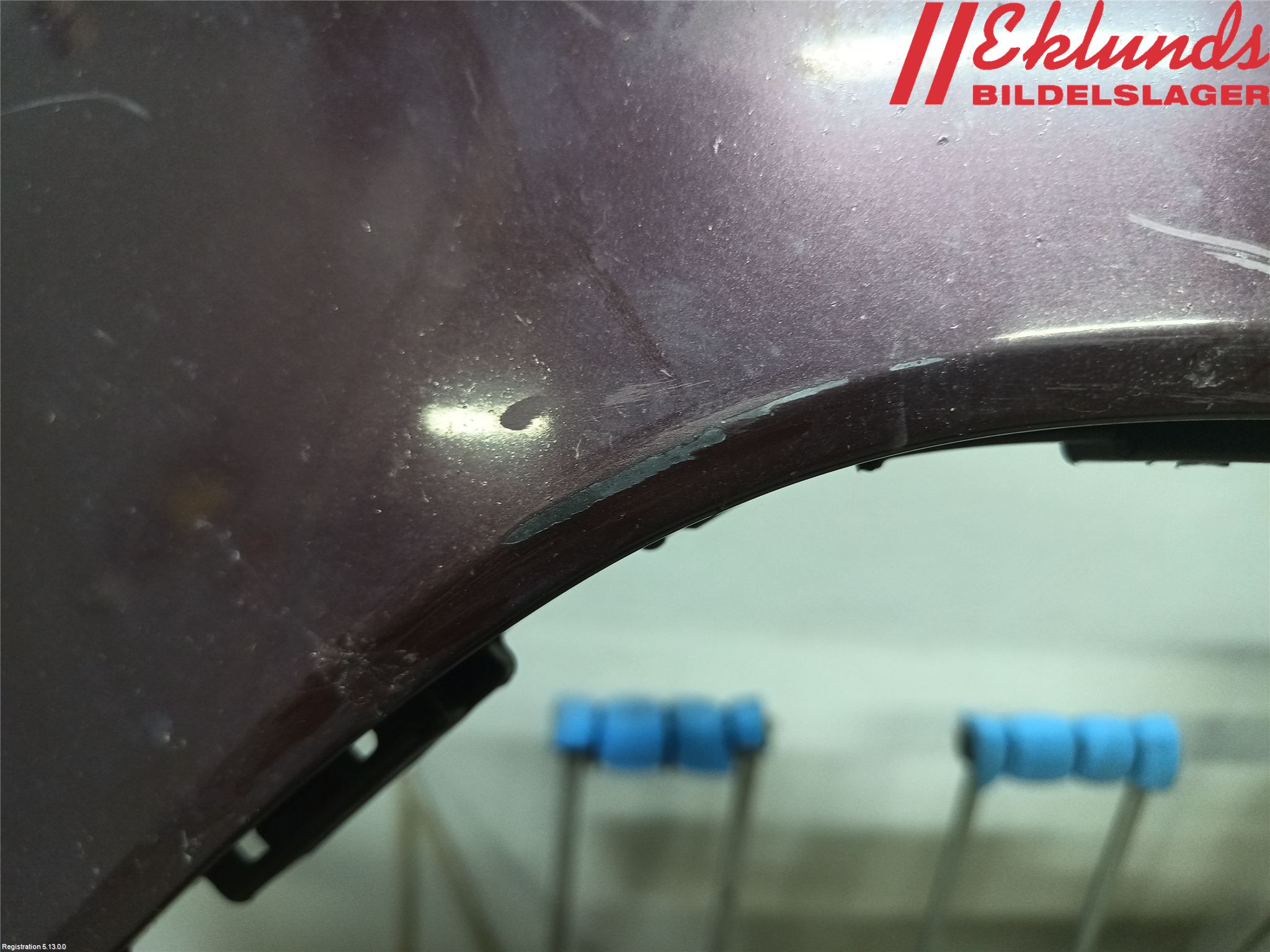 Ford FIESTA 09-12 Stötfångarbeklädnad Fram