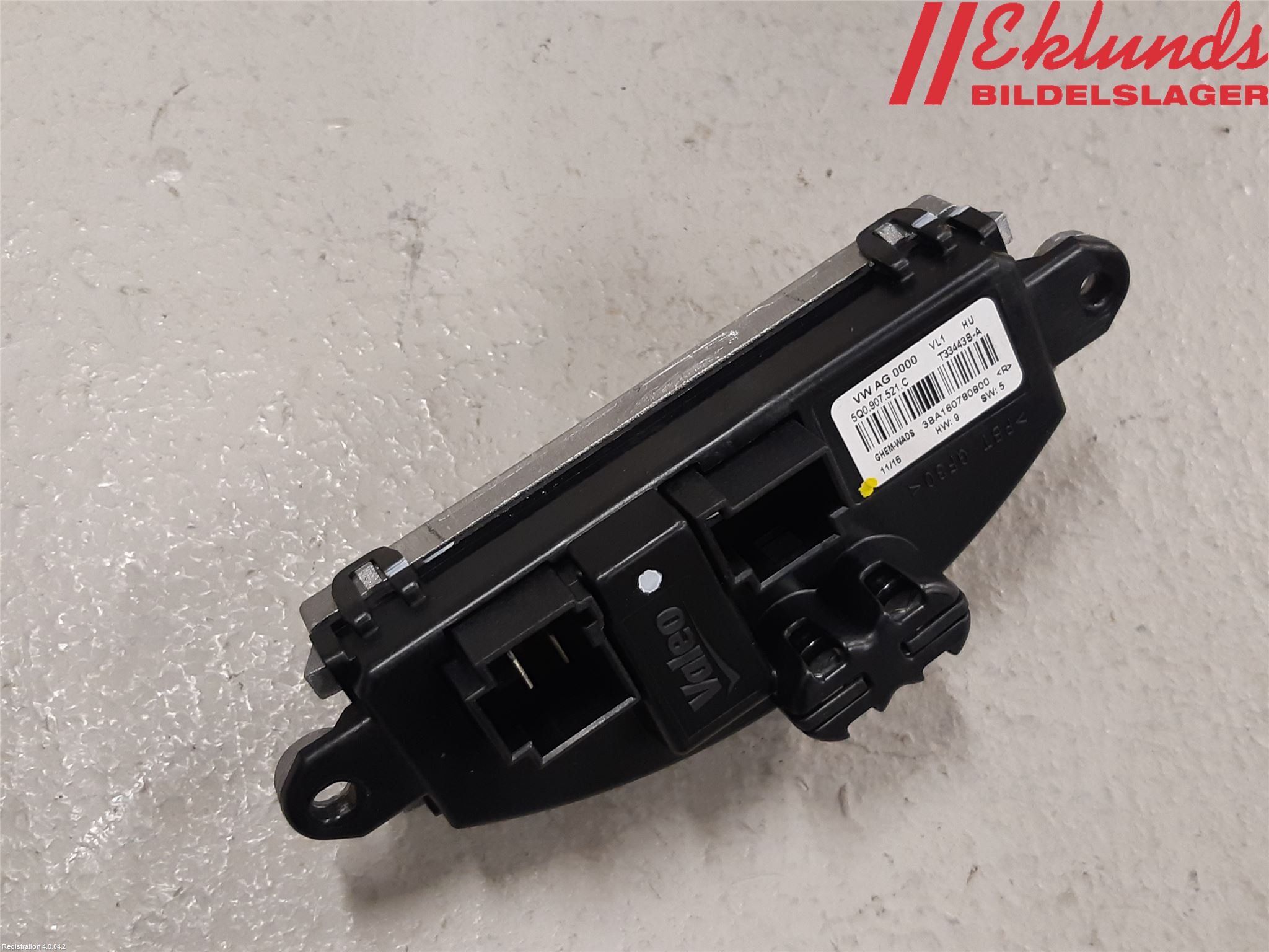 Audi A3/S3 8V 13-20 Värmefläktsmotstånd