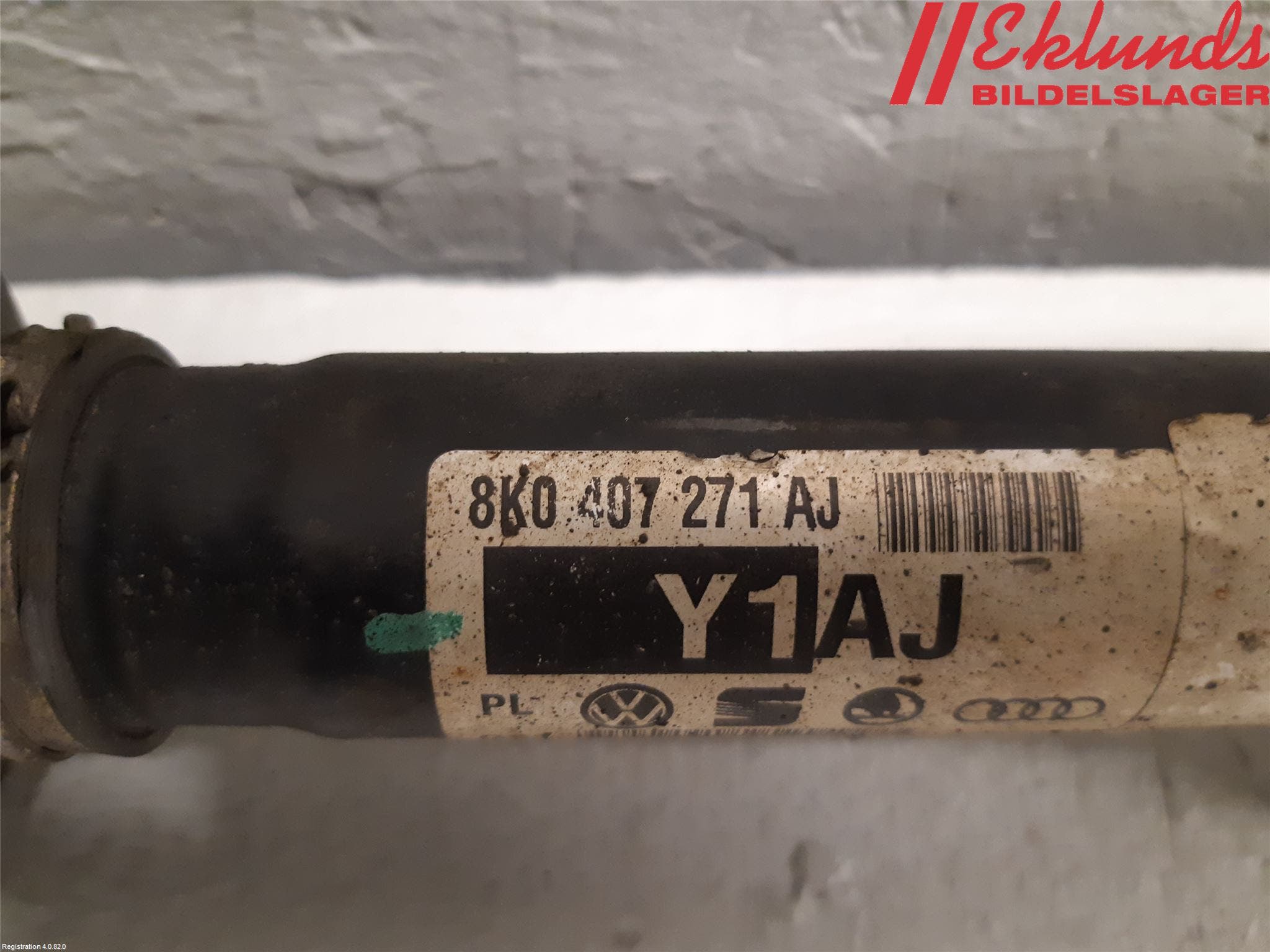 Audi A5 07-16 Drivaxel Fram Höger