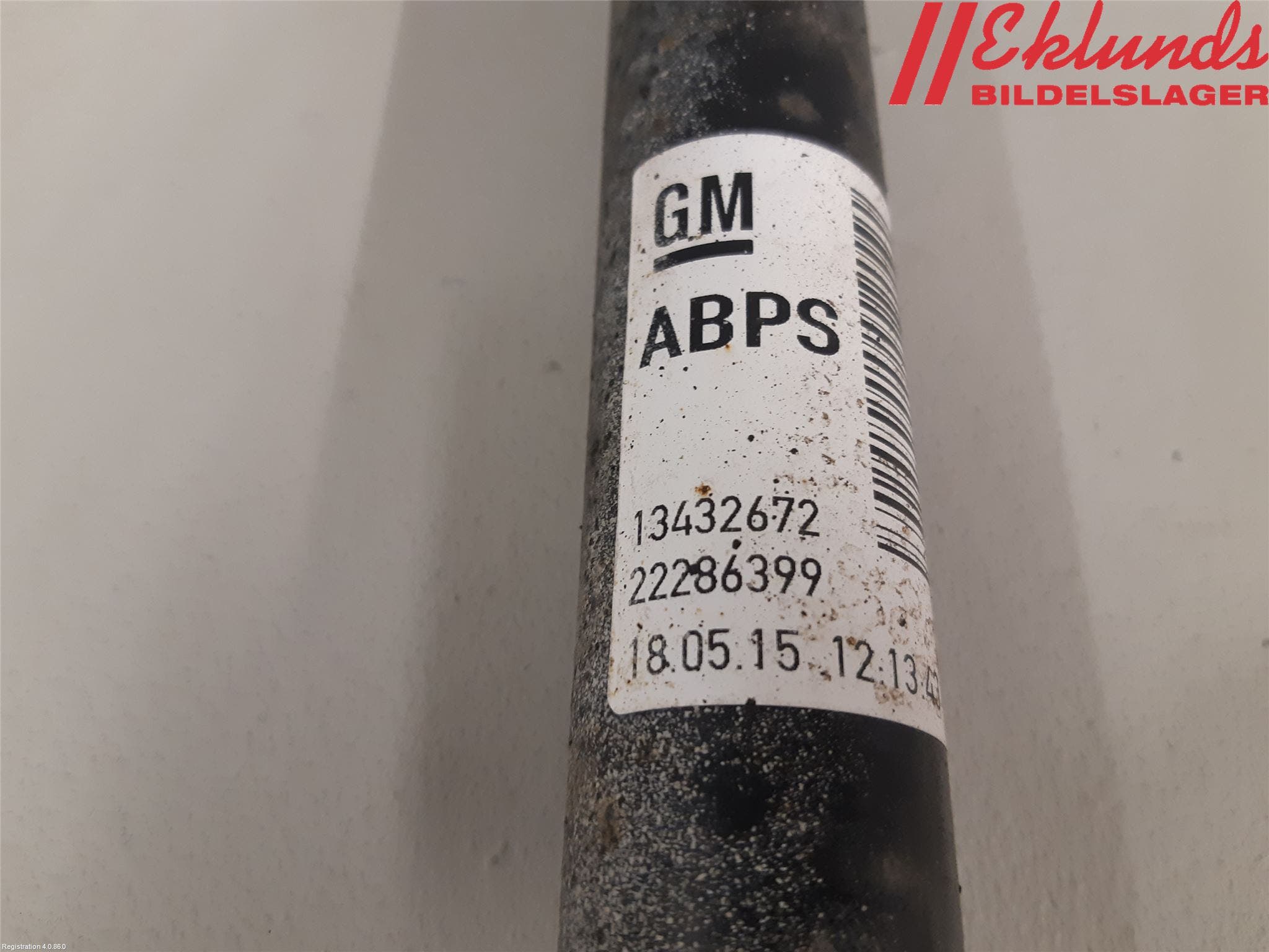 Opel CORSA E 15-19 Stötdämpare Bak