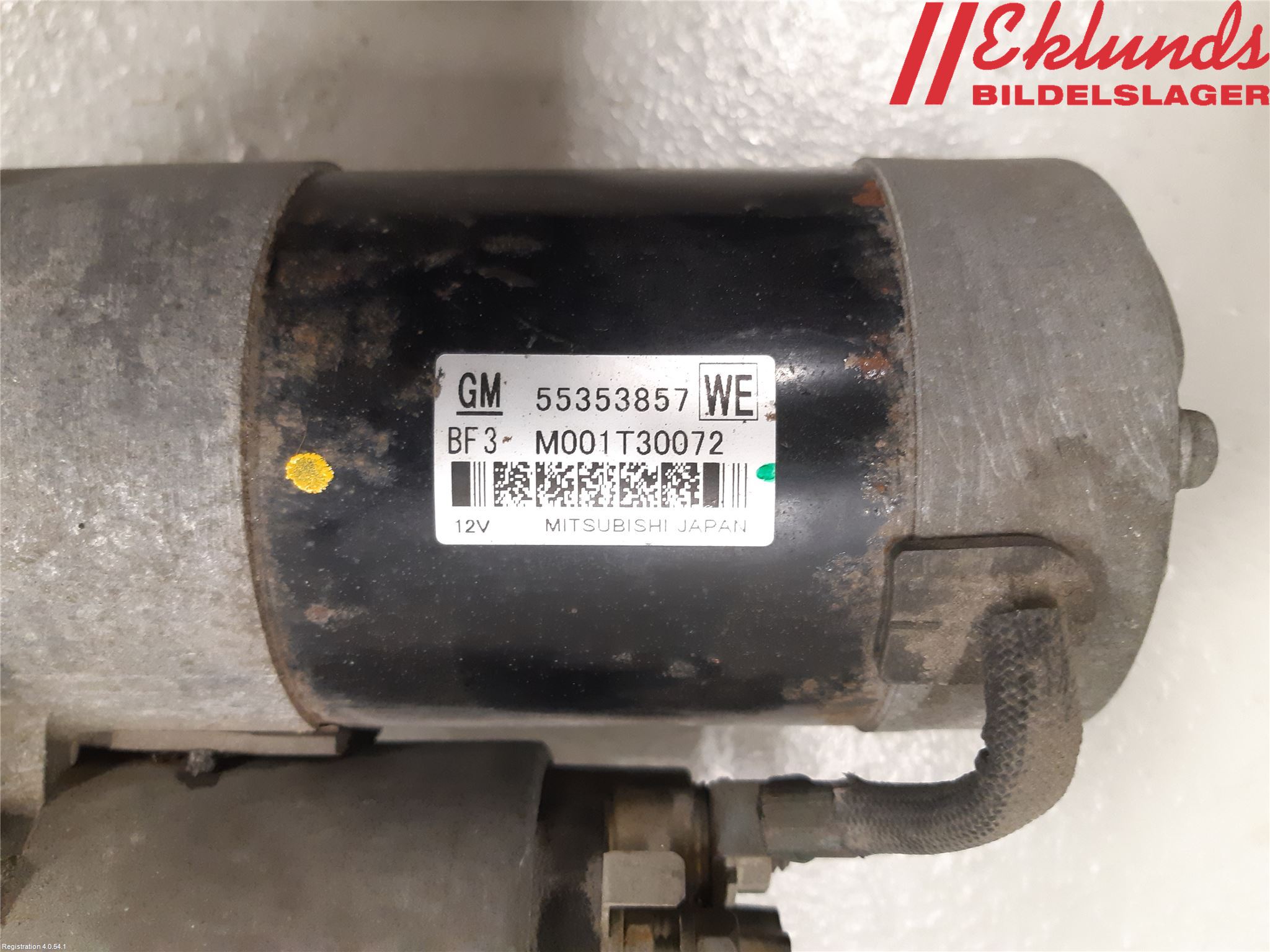 Opel INSIGNIA 09-16 Startmotor Diesel