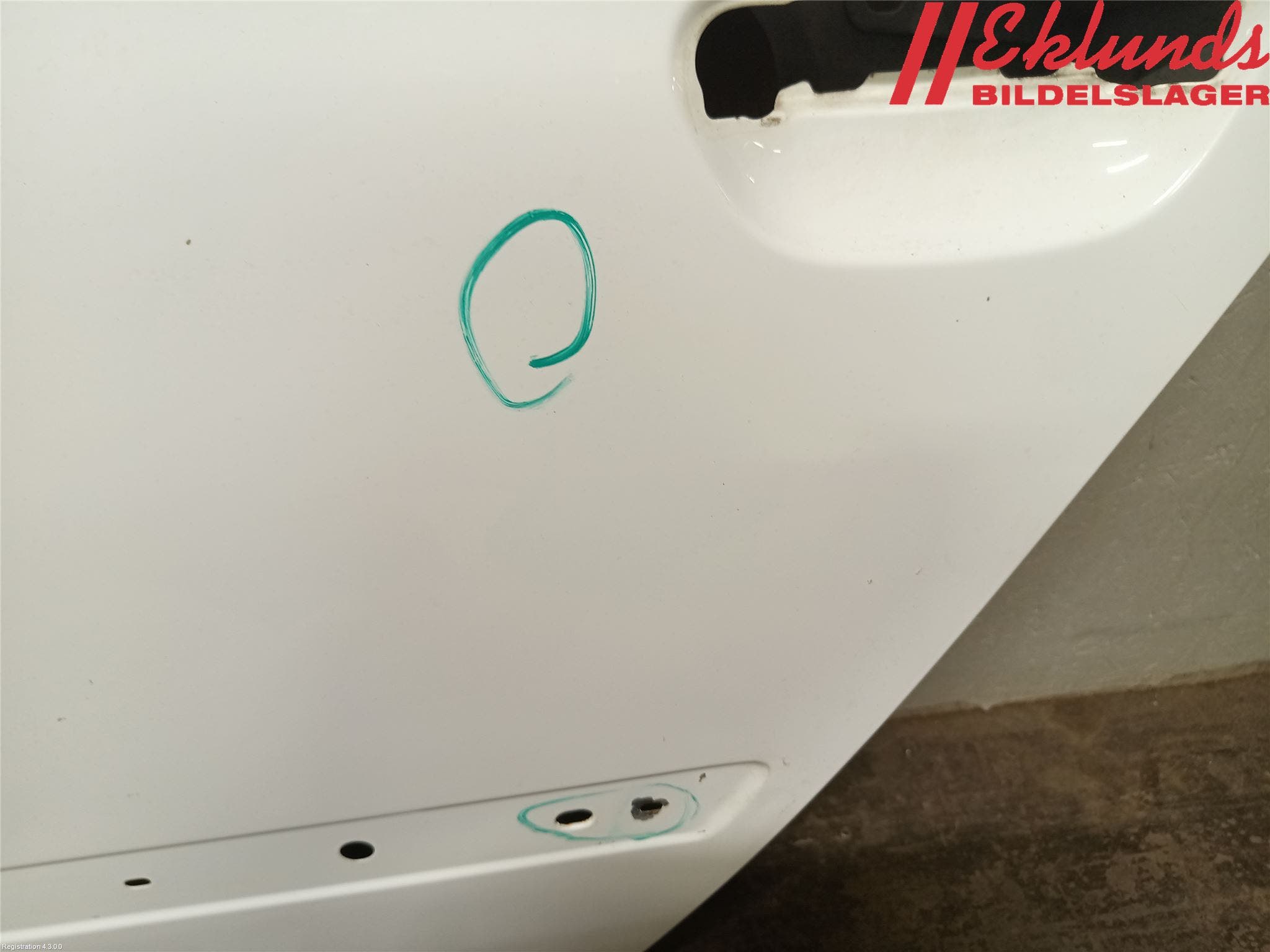 Audi A3/S3 05-13 Dörr Bak Vänster