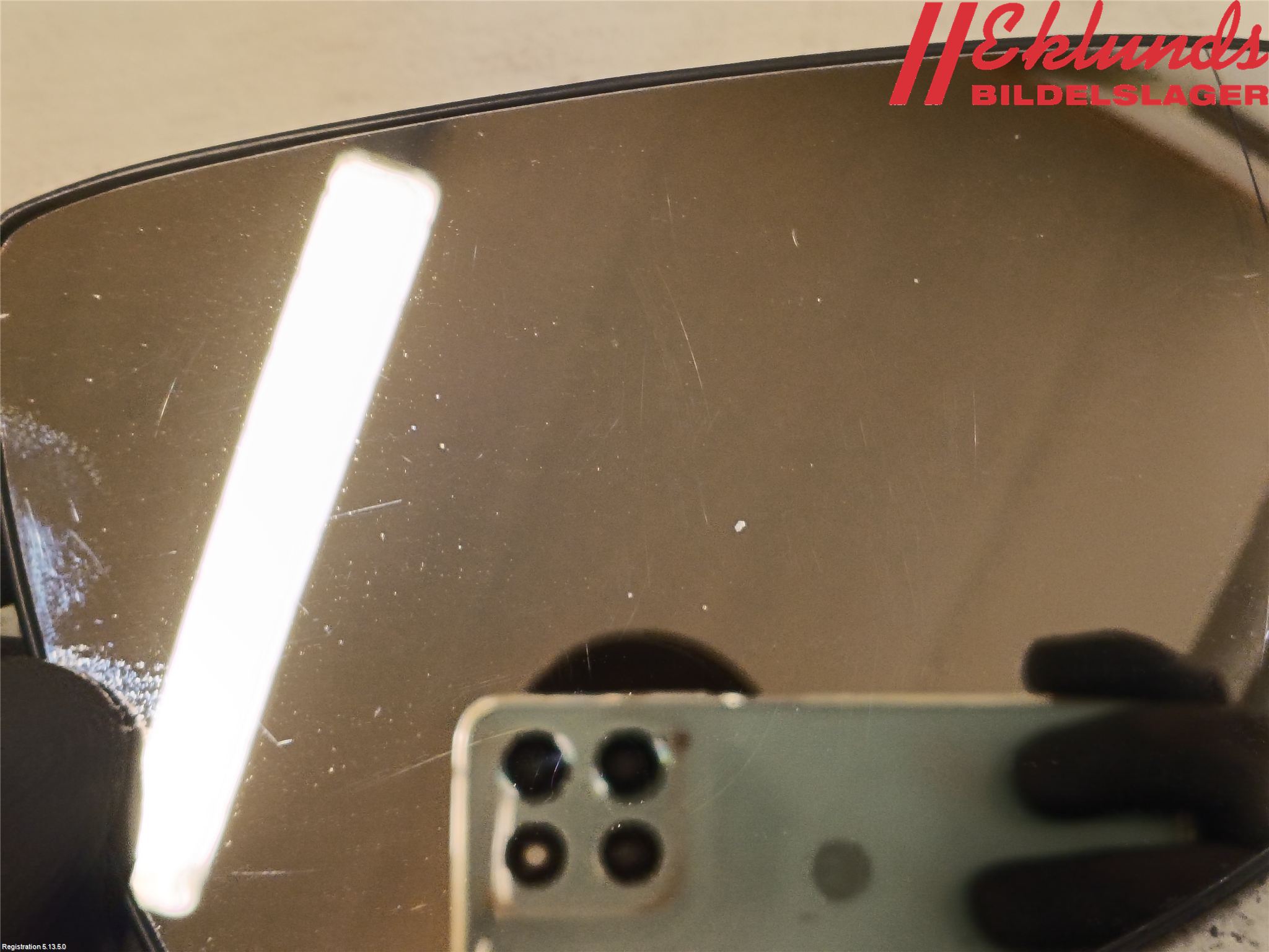 Opel CORSA D 07-14 Spegelglas Vä
