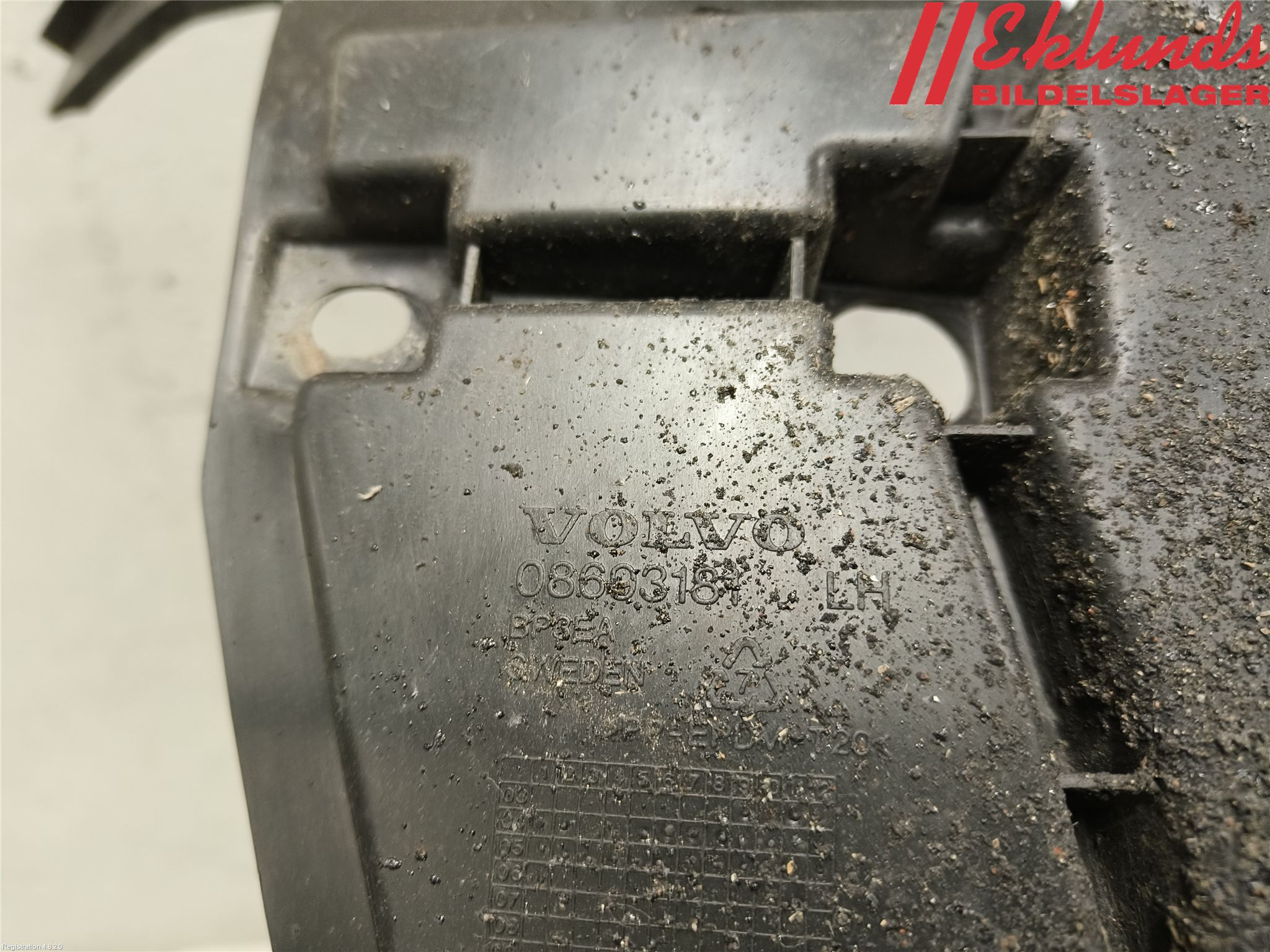 Volvo V70 05-08 Stötfångarfäste Fram Vä