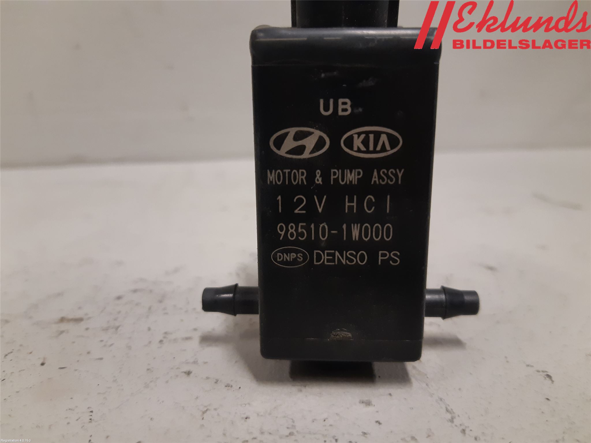 Kia CEED 12-18 Spolarpump Vindruta
