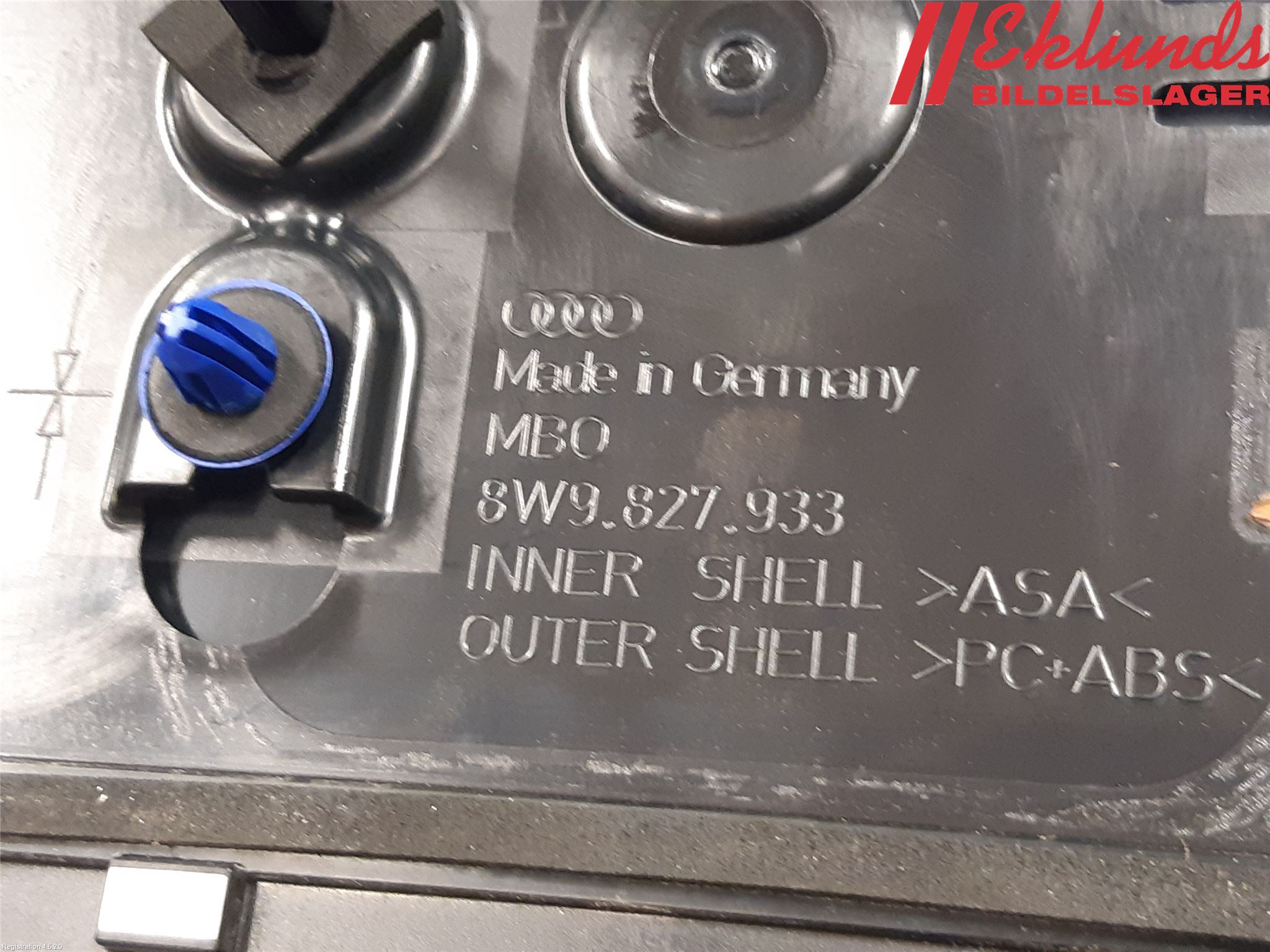 Audi A4/S4 B9 16-19 Spoiler Baklucka