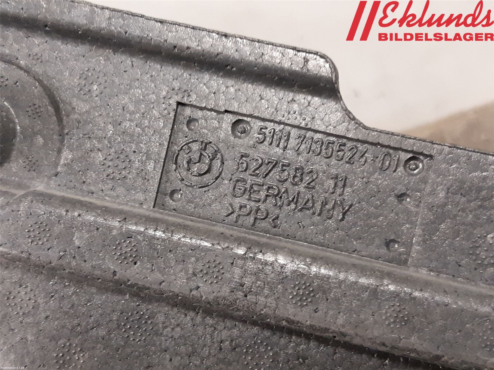 BMW 7 E65/66    00-08 Stötfångar Deformelement Fram