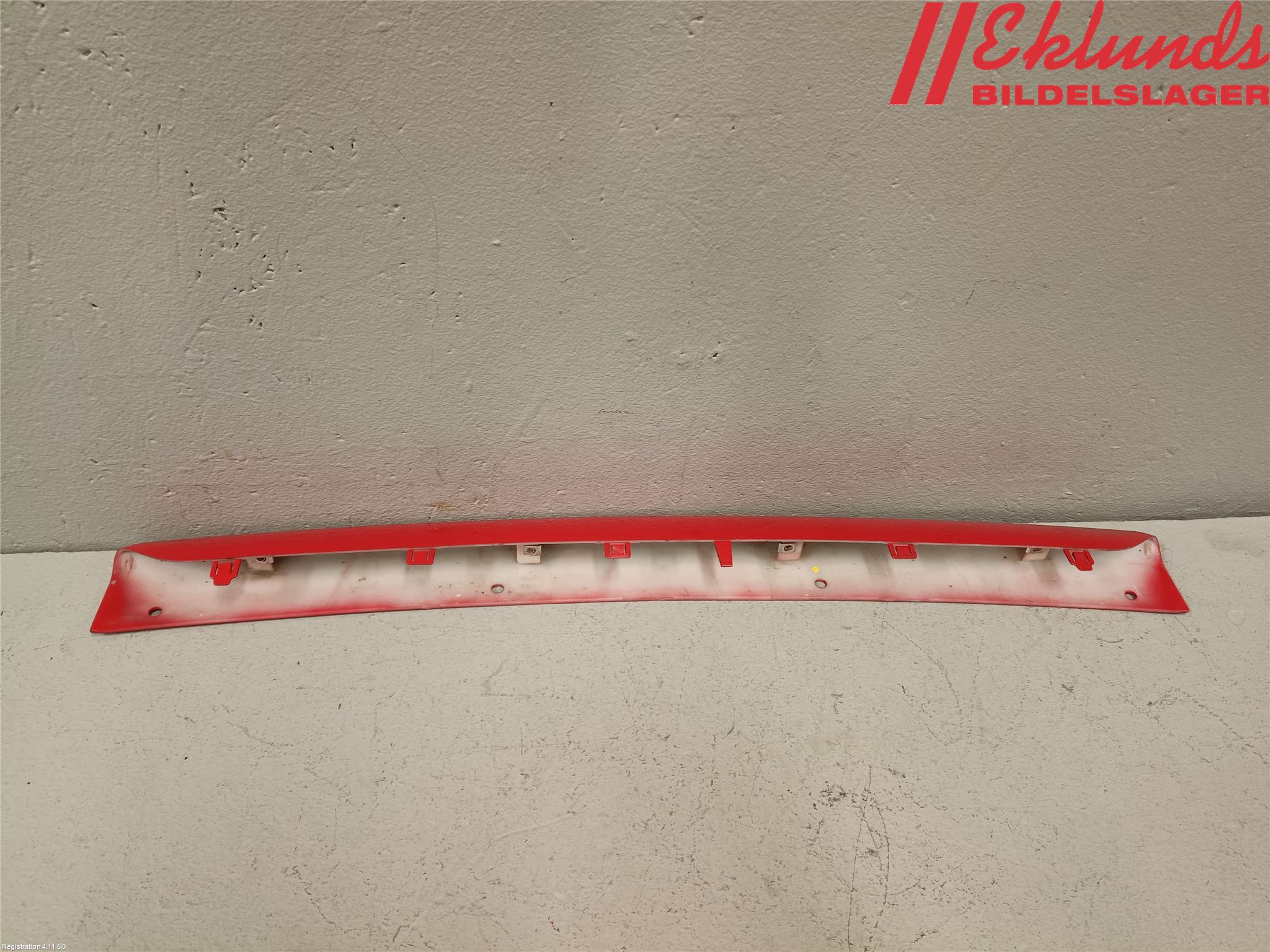 Fiat 500 07- Stötfångarlist Fram