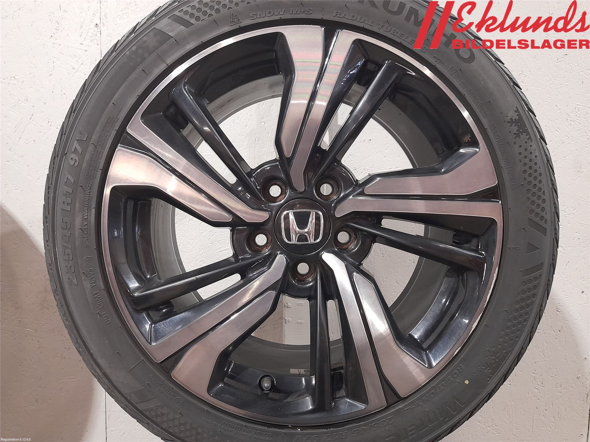 Honda CIVIC 17-22 Vinterdäck Alumfälg 4St