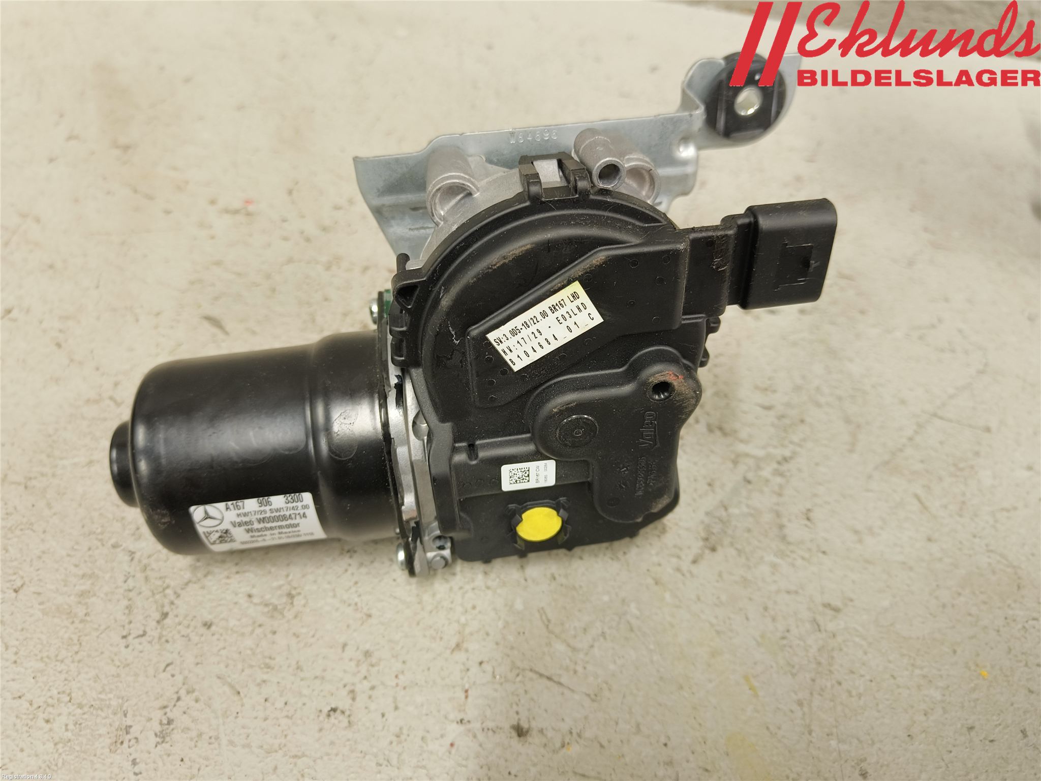 Mercedes-Benz MB GLE-KLASS (W167/V167/C167) 19- Torkarmotor Vindruta