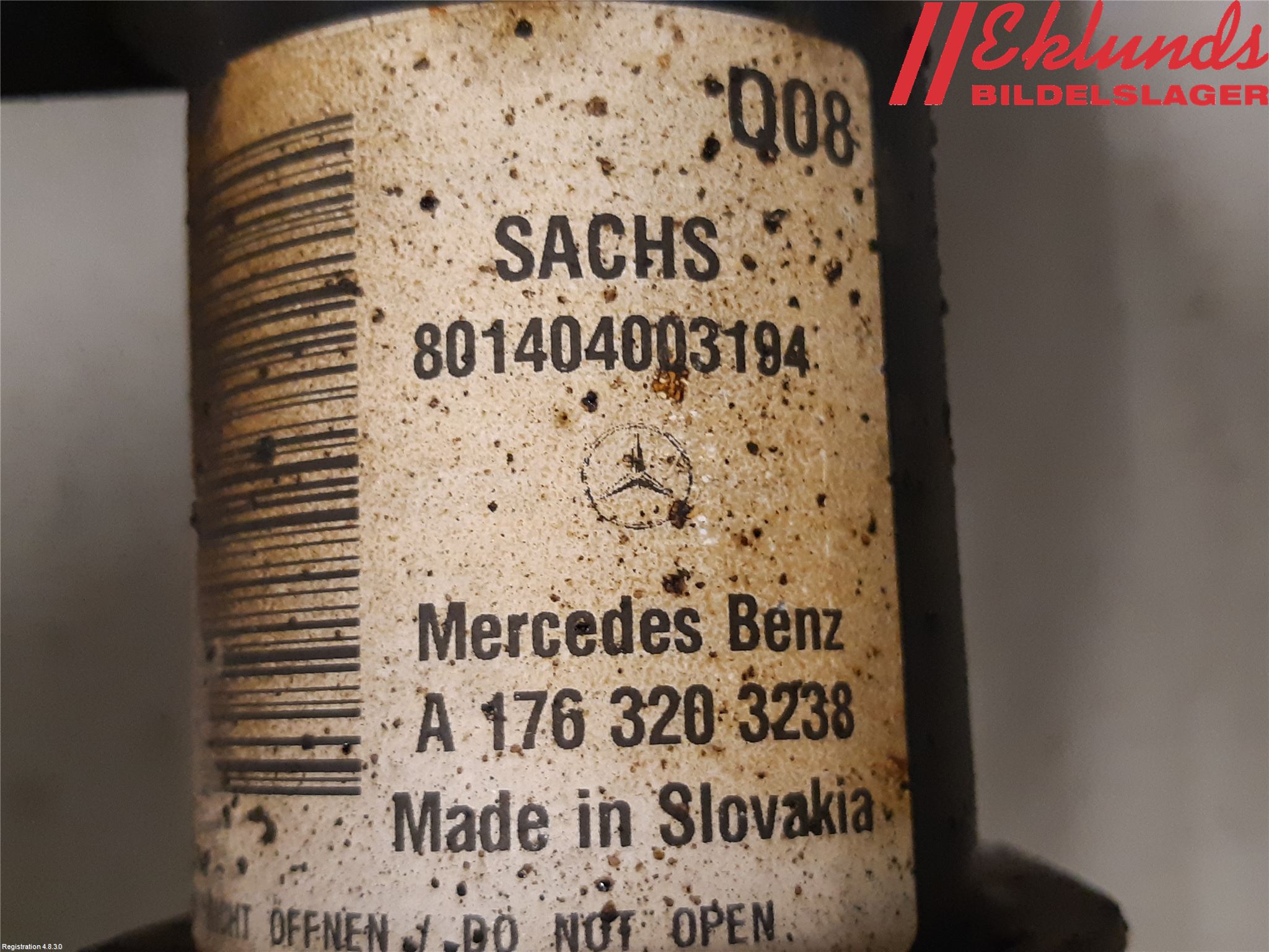 Mercedes-Benz MB CLA-KLASS (C117/X117) 13-19 Fjäderben Fram Höger