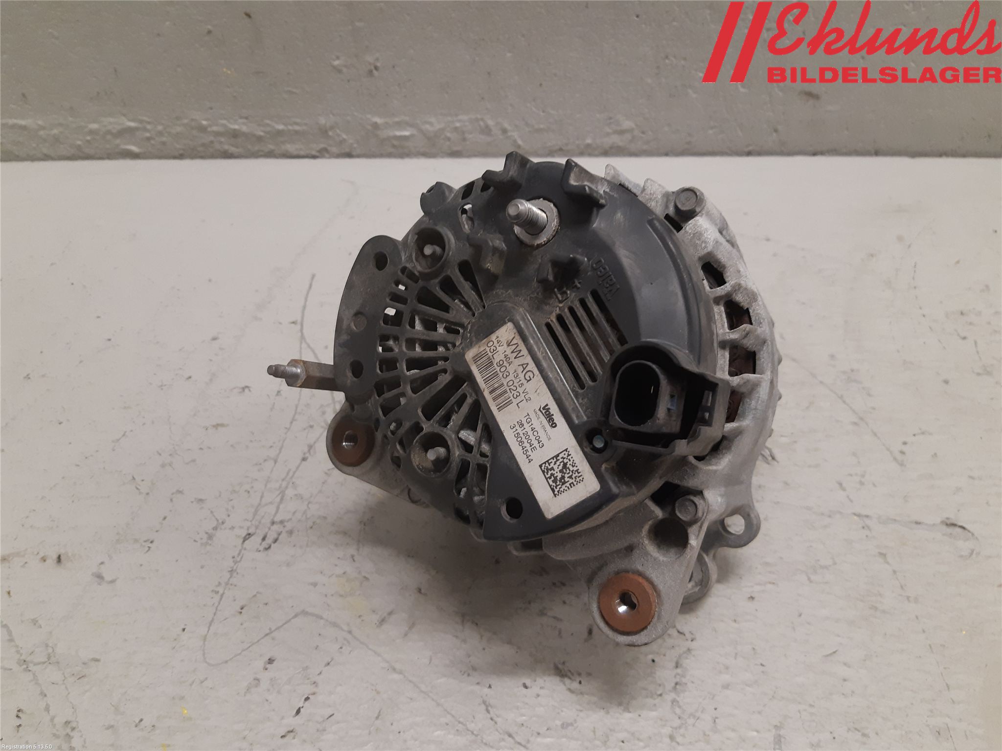 Volkswagen VW PASSAT 15-19 Generator