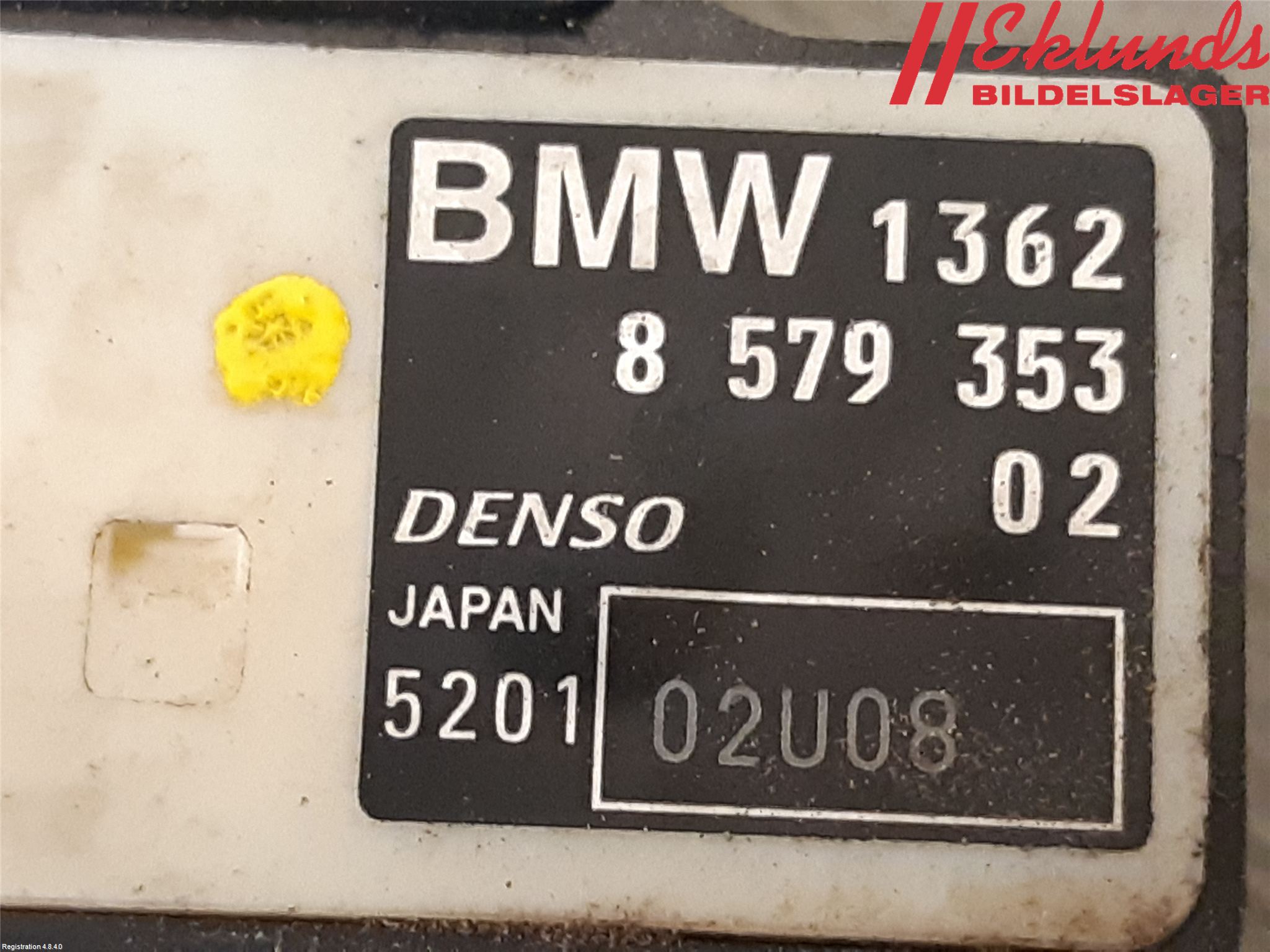 BMW X3 G01 18- Givare Temp-Tryck Avgas