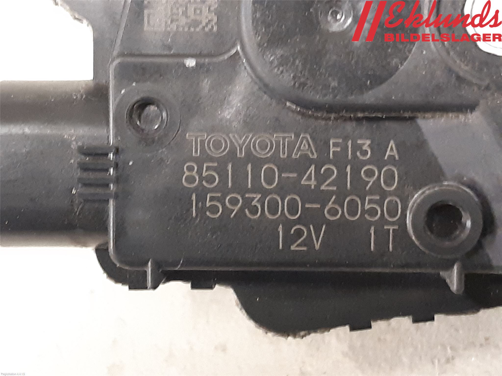Toyota RAV4 13-18 Torkarmotor Vindruta