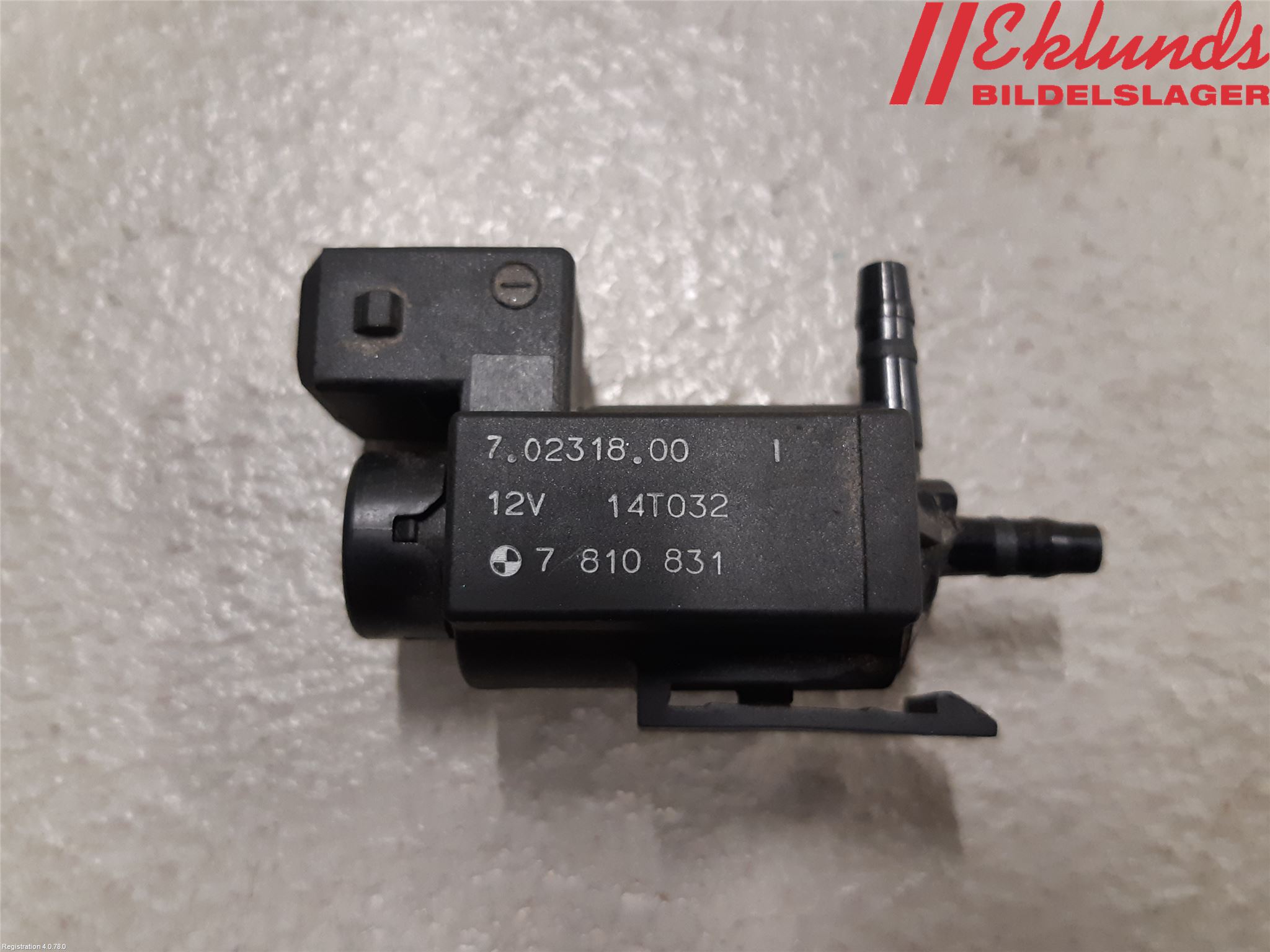 BMW 3 F30/F31/F80 12-19 Vakuumventil