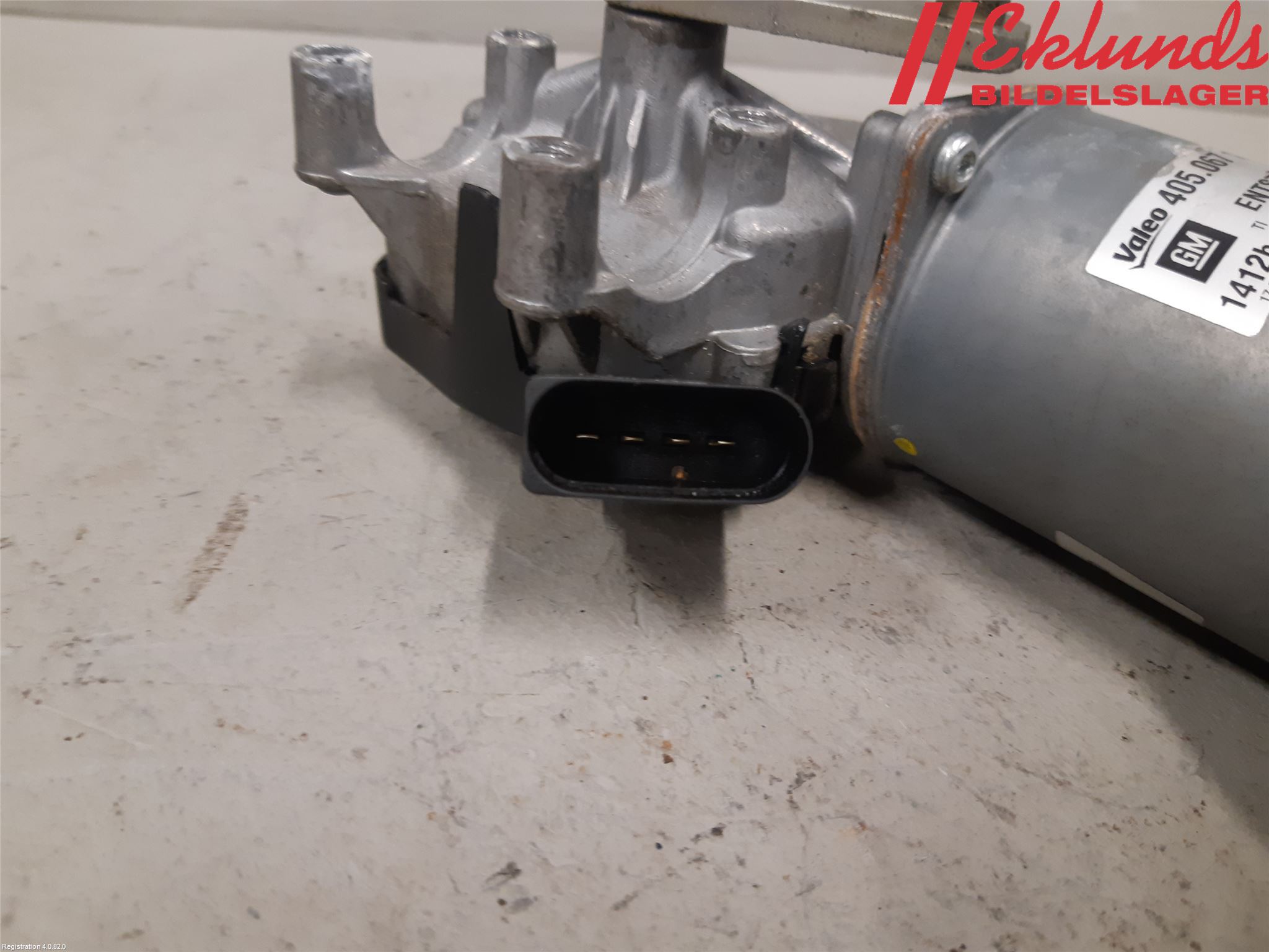 Opel CORSA D 07-14 Torkarmotor Vindruta