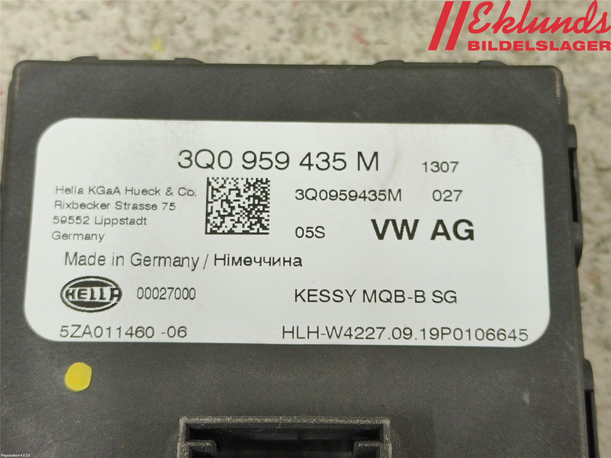 Volkswagen VW PASSAT 20-24 Styrenhet Nyckellöst System