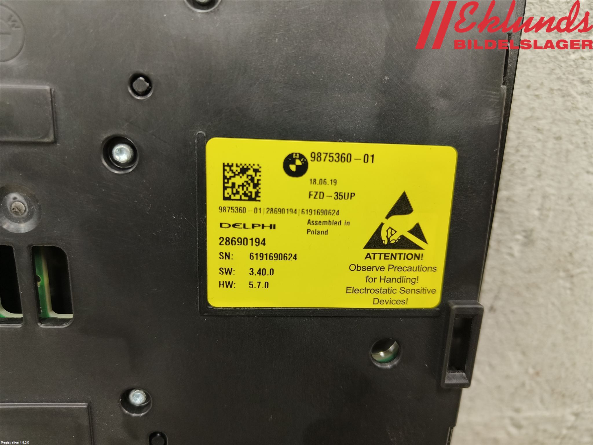 BMW 5 G30/G31/F90 17-23 Innerbelysning