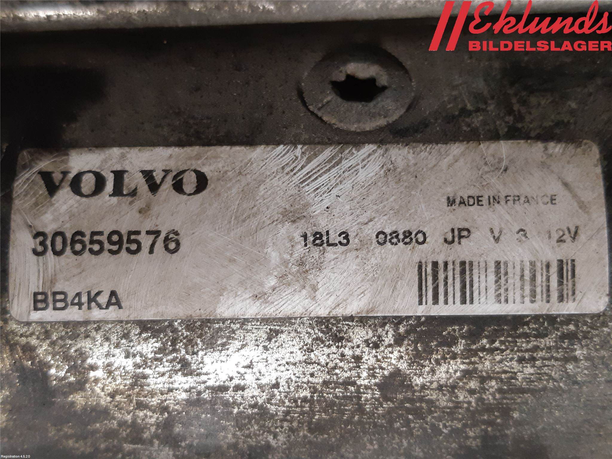 Volvo XC60 14-17 Startmotor Diesel
