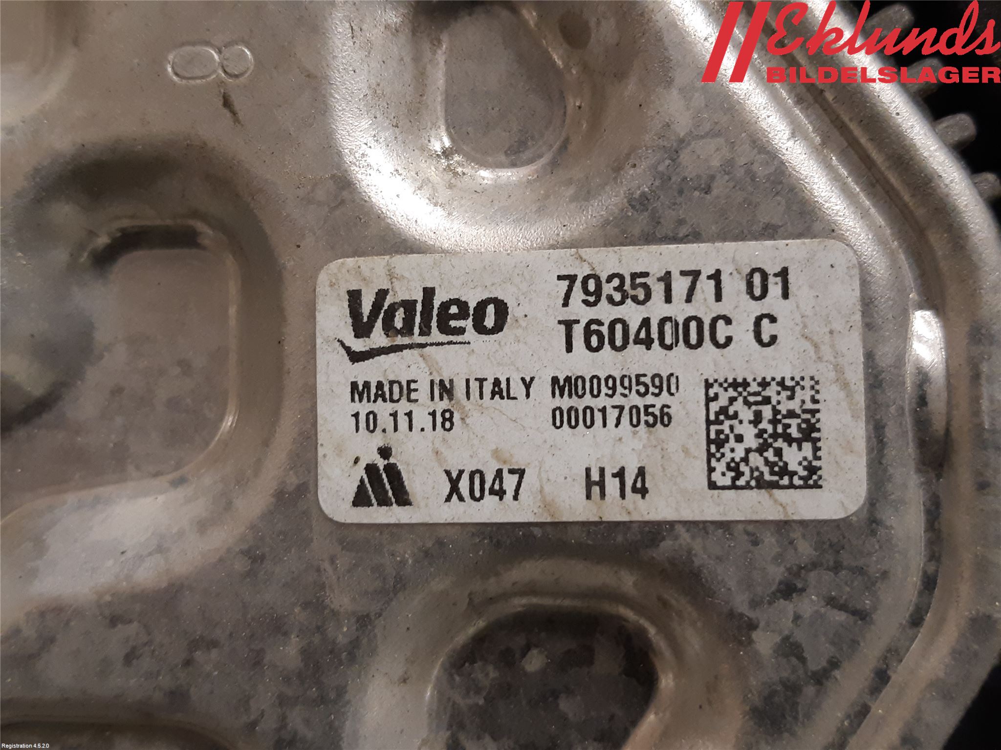 BMW 3 G20/G21/G80/G81 19- Kylfläkt El