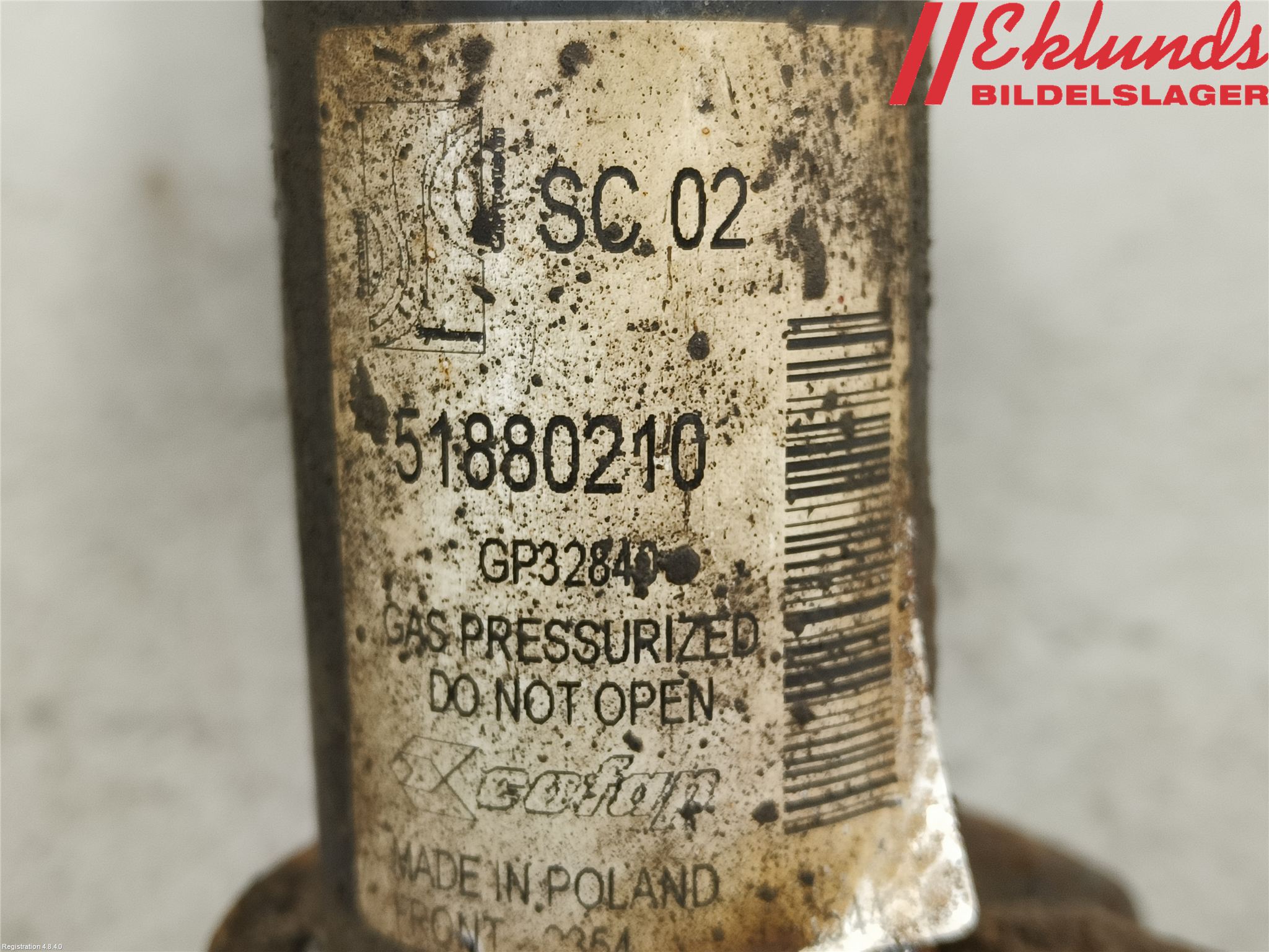 Citroen NEMO Fjäderben Fram Vänster