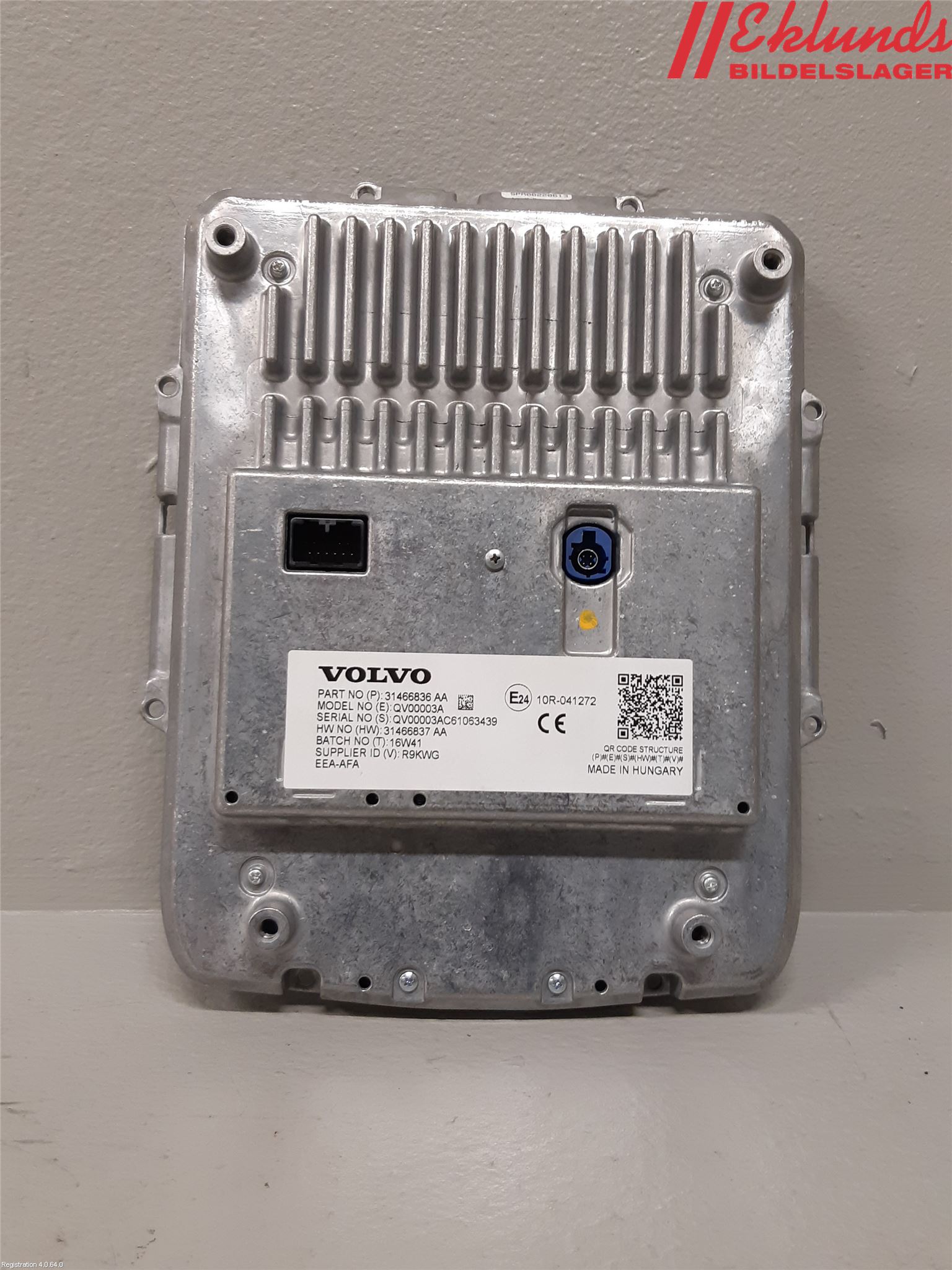 Volvo S90 17->> Bildskärm