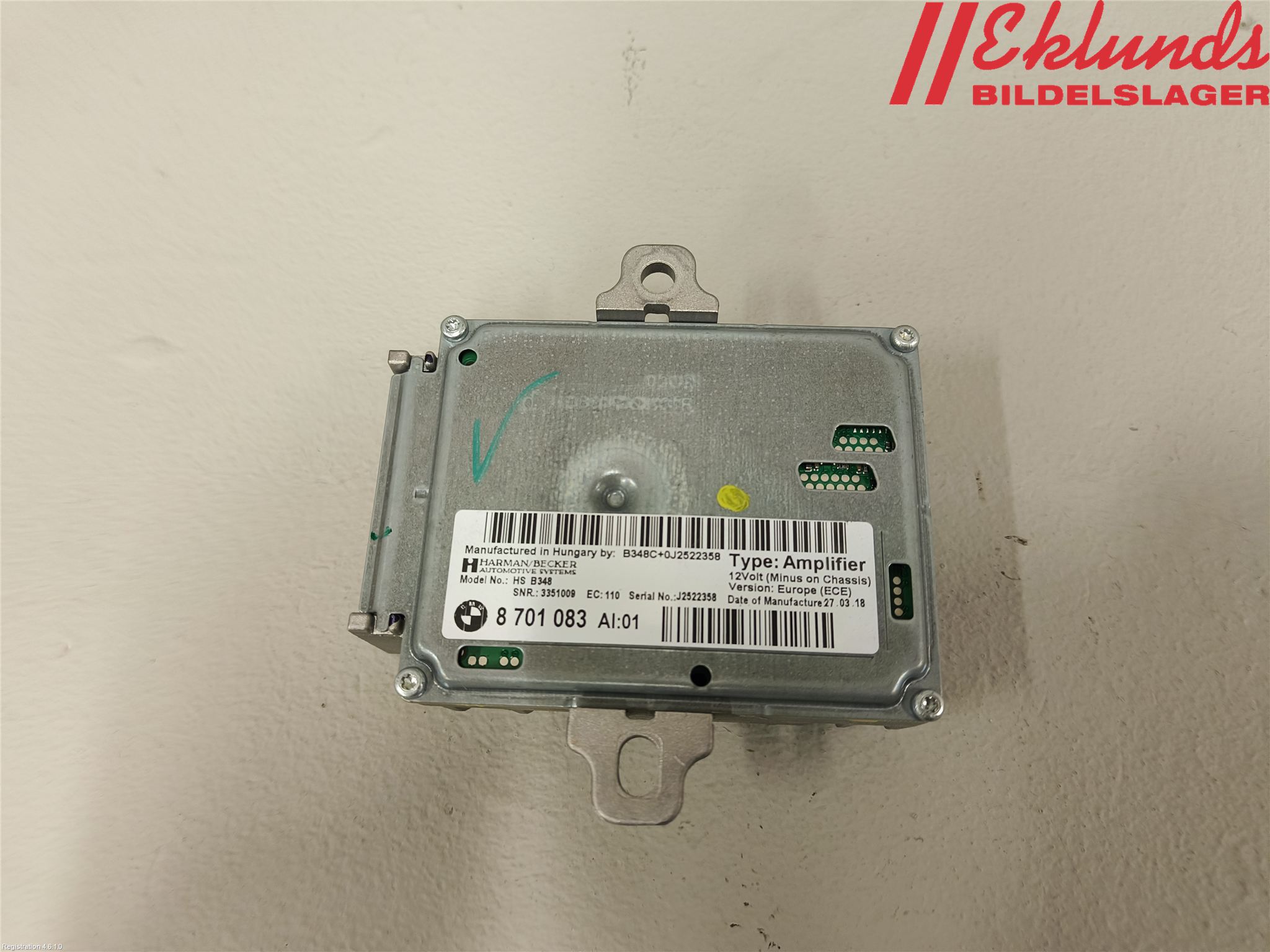BMW 5 G30/G31/F90 17-23 Radio Övrigt