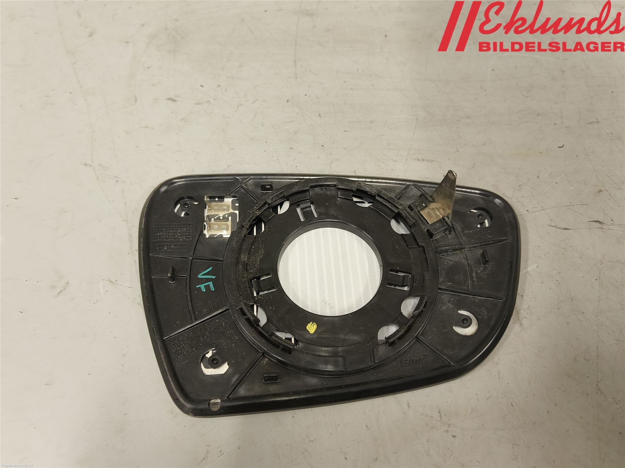 Kia CEED 12-18 Spegelglas Vä