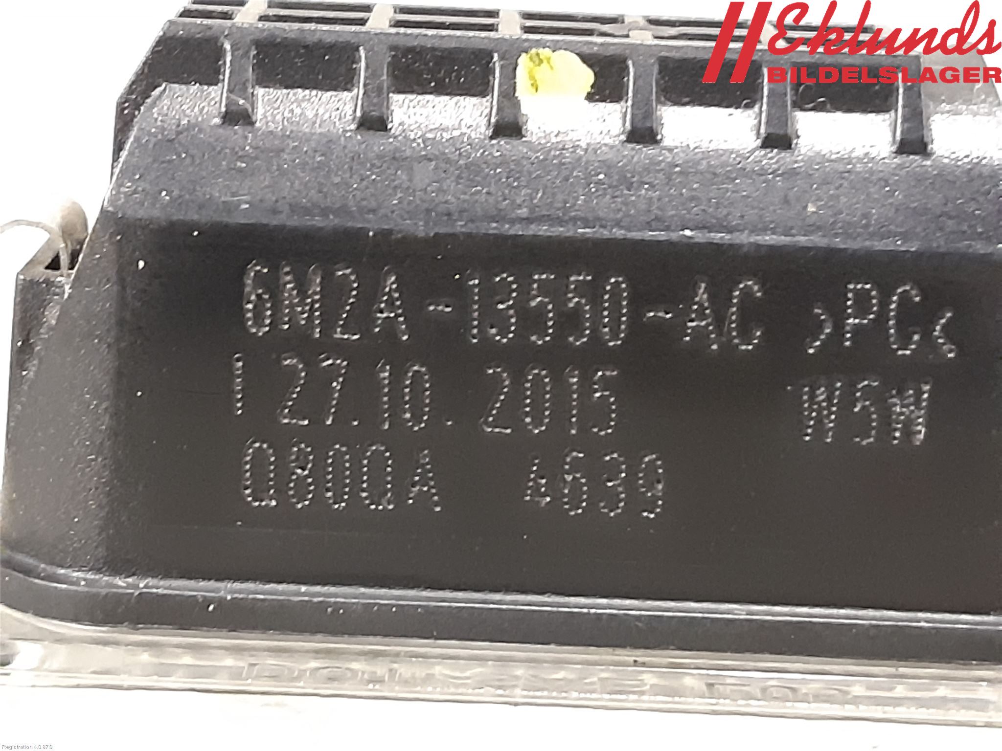 Ford FIESTA 13-17 Skylt Belysning