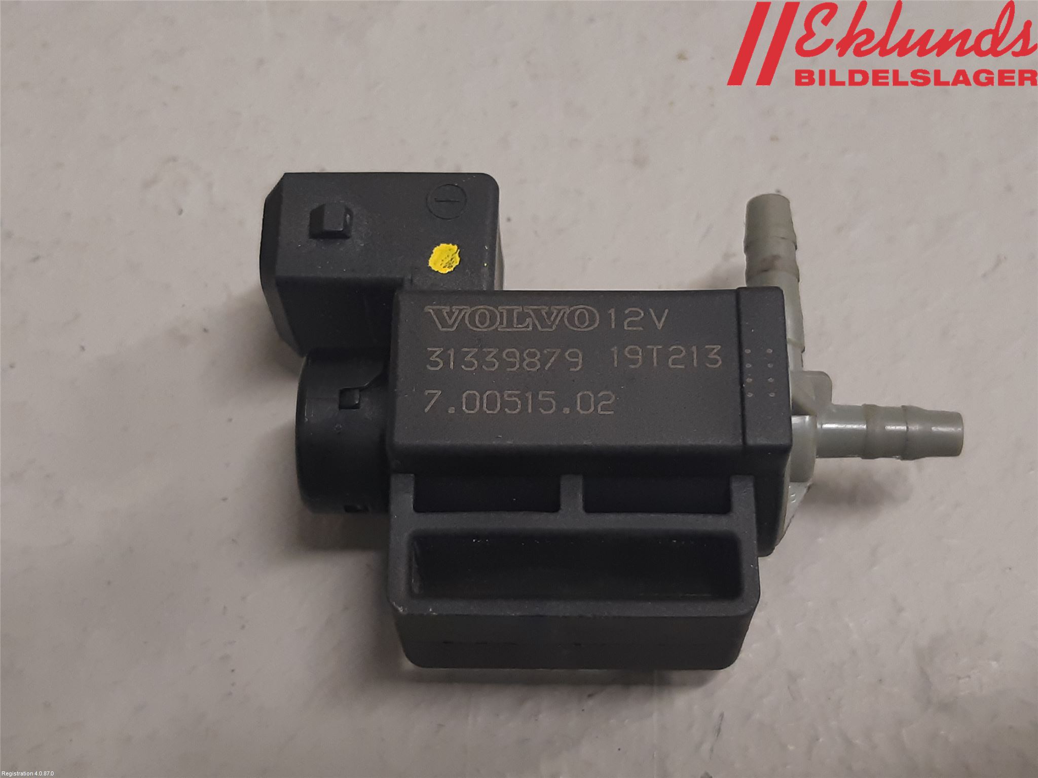 Volvo V60 19- Vakuumventil