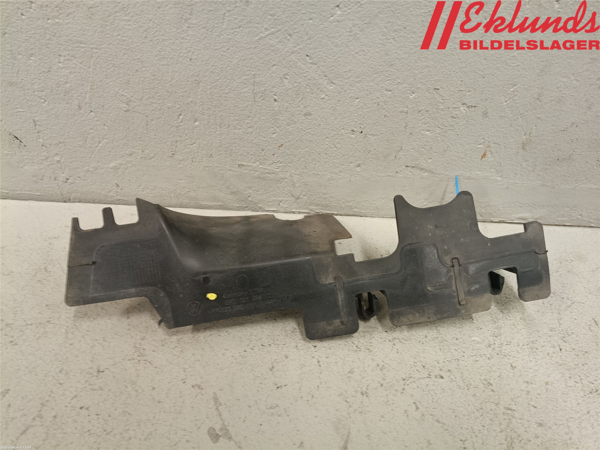 Volkswagen VW GOLF VI 09-13 Deflektor Plåt-Plast Kylning