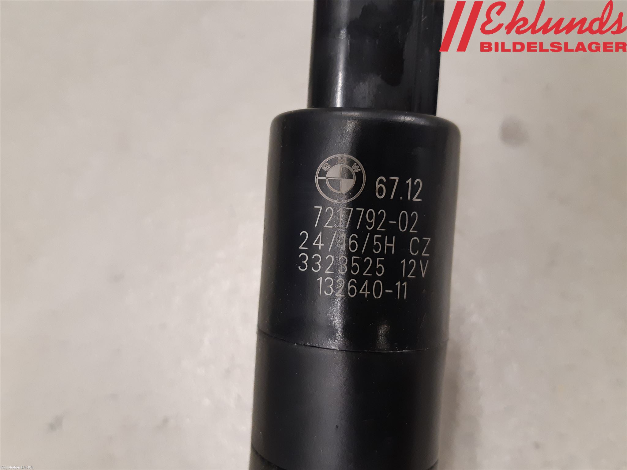 BMW 3 F30/F31/F80 12-19 Spolarpump Högtryck