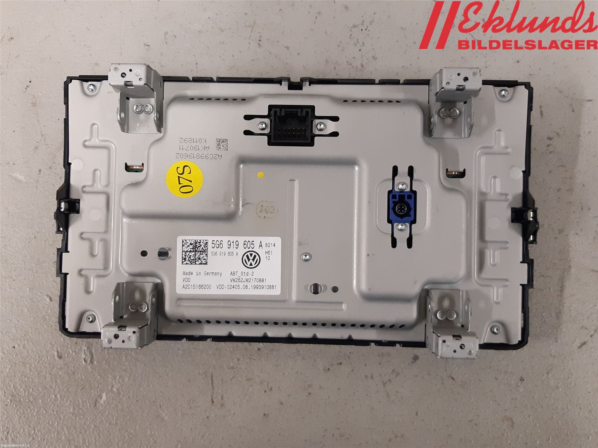 Volkswagen VW TIGUAN 16-24 Cd Radio - Multimediapanel