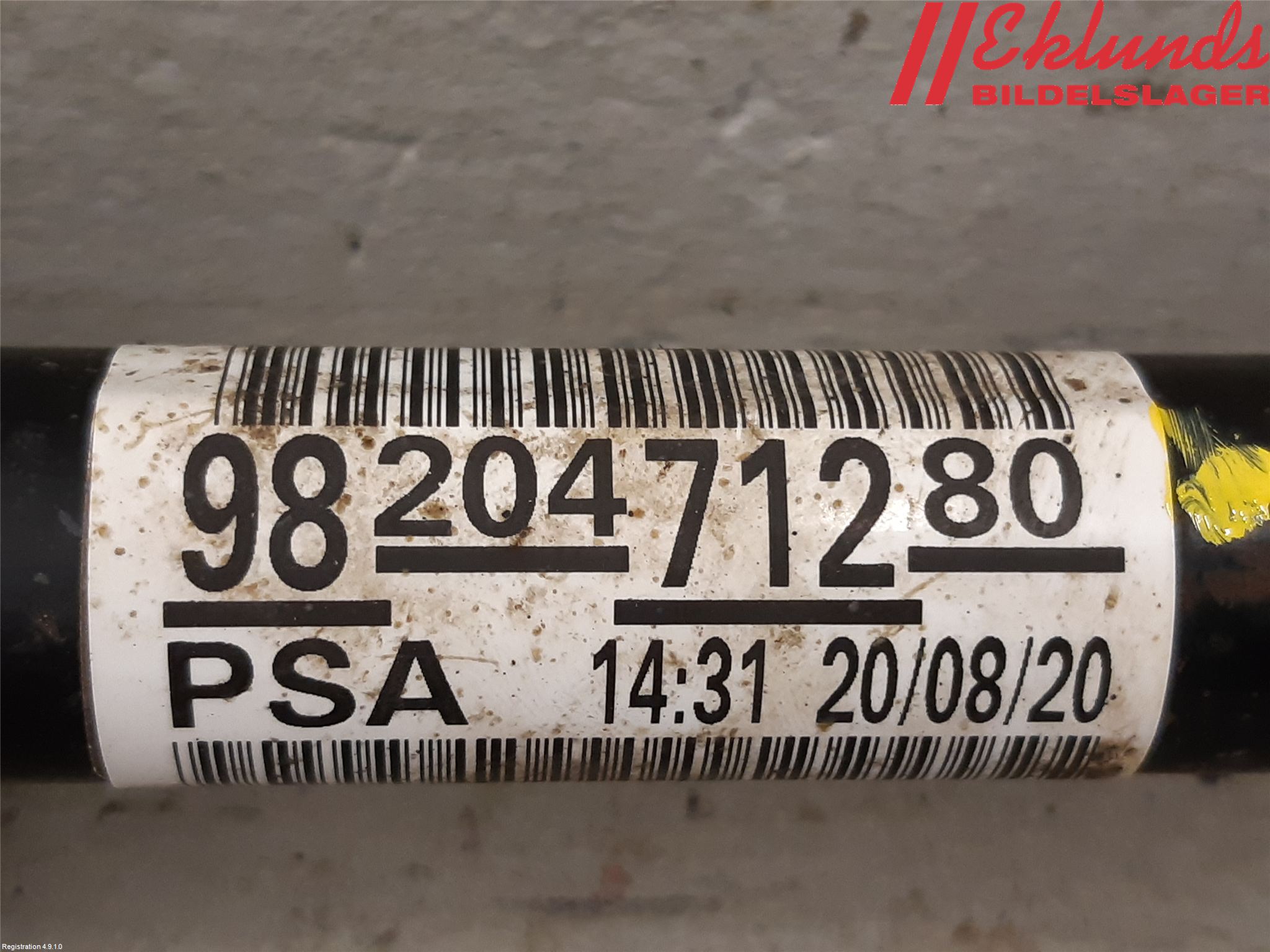 Toyota PROACE II 16- Drivaxel Fram Vänster